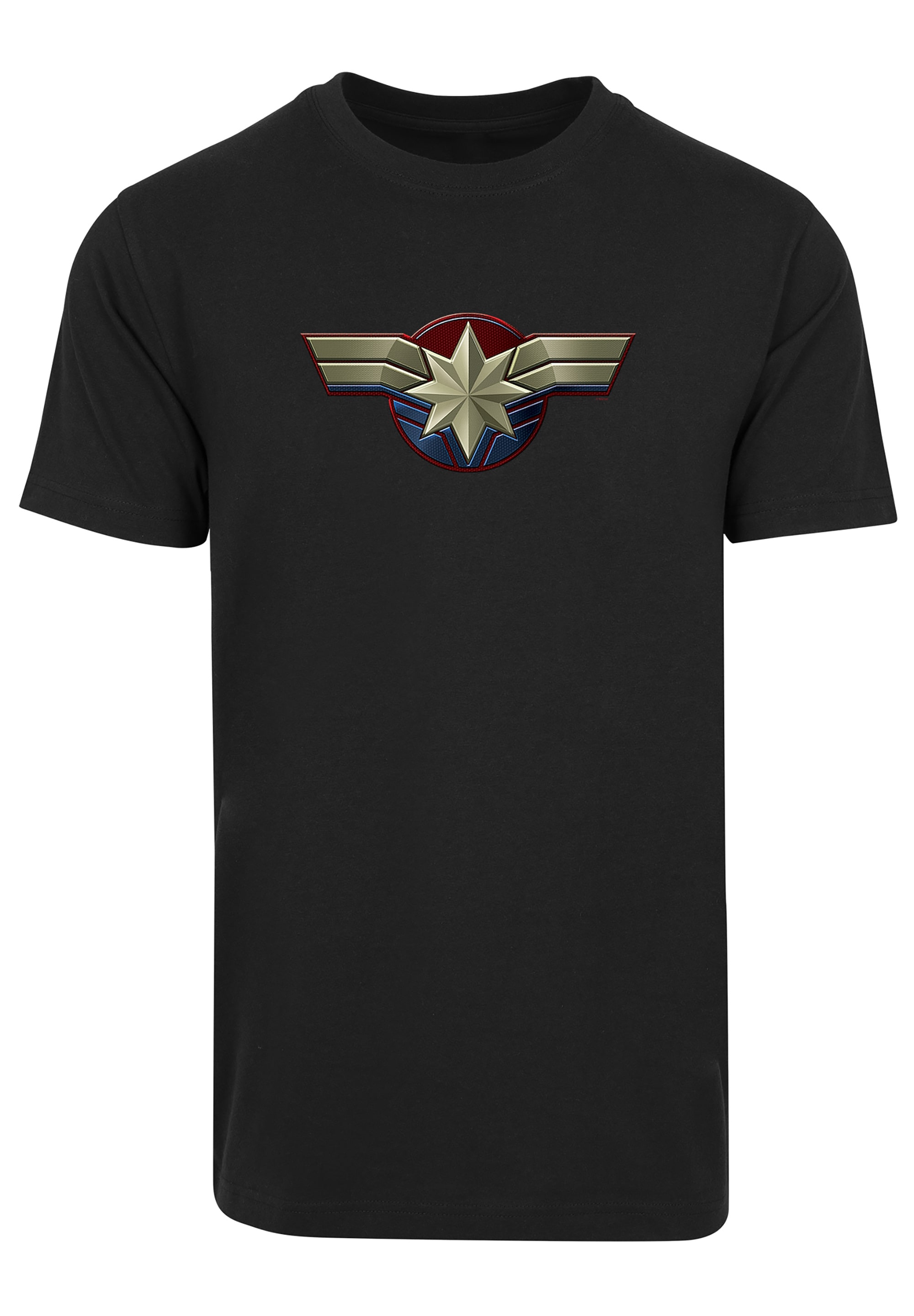 T-Shirt F4NT4STIC BAUR Print Emblem«, | Marvel »Marvel Captain Chest bestellen ▷