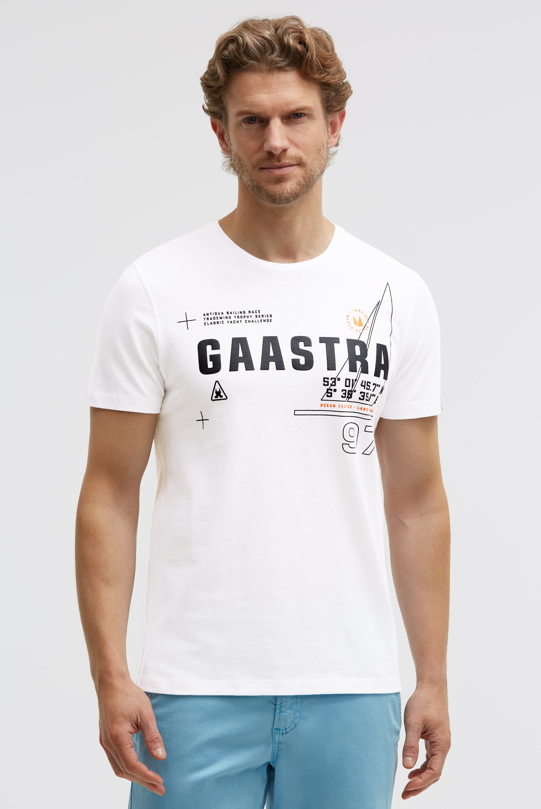 Gaastra Rundhalsshirt aus Baumwolle