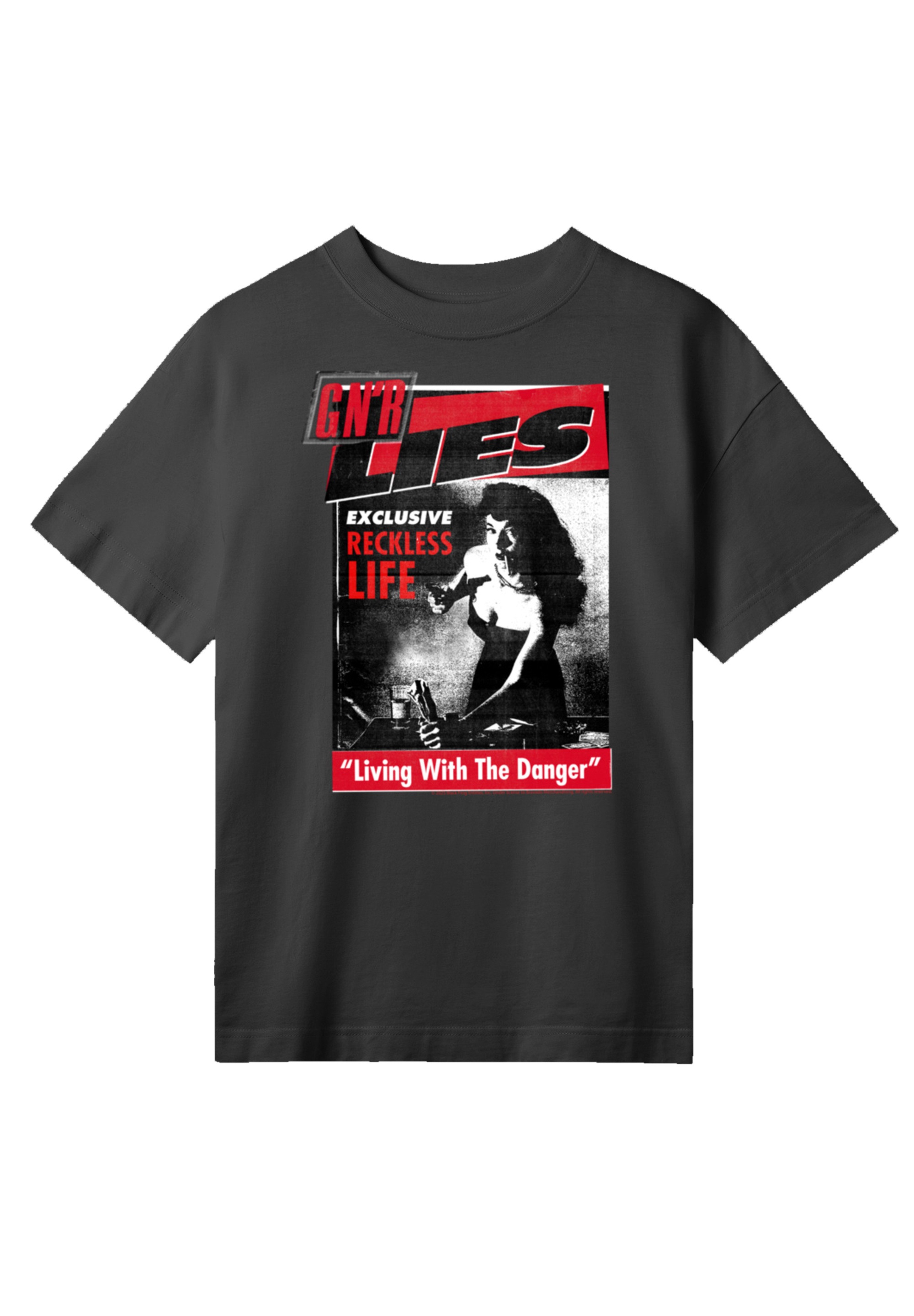 F4NT4STIC T-Shirt "Guns N Roses Lies", Streetwear Fashion günstig online kaufen