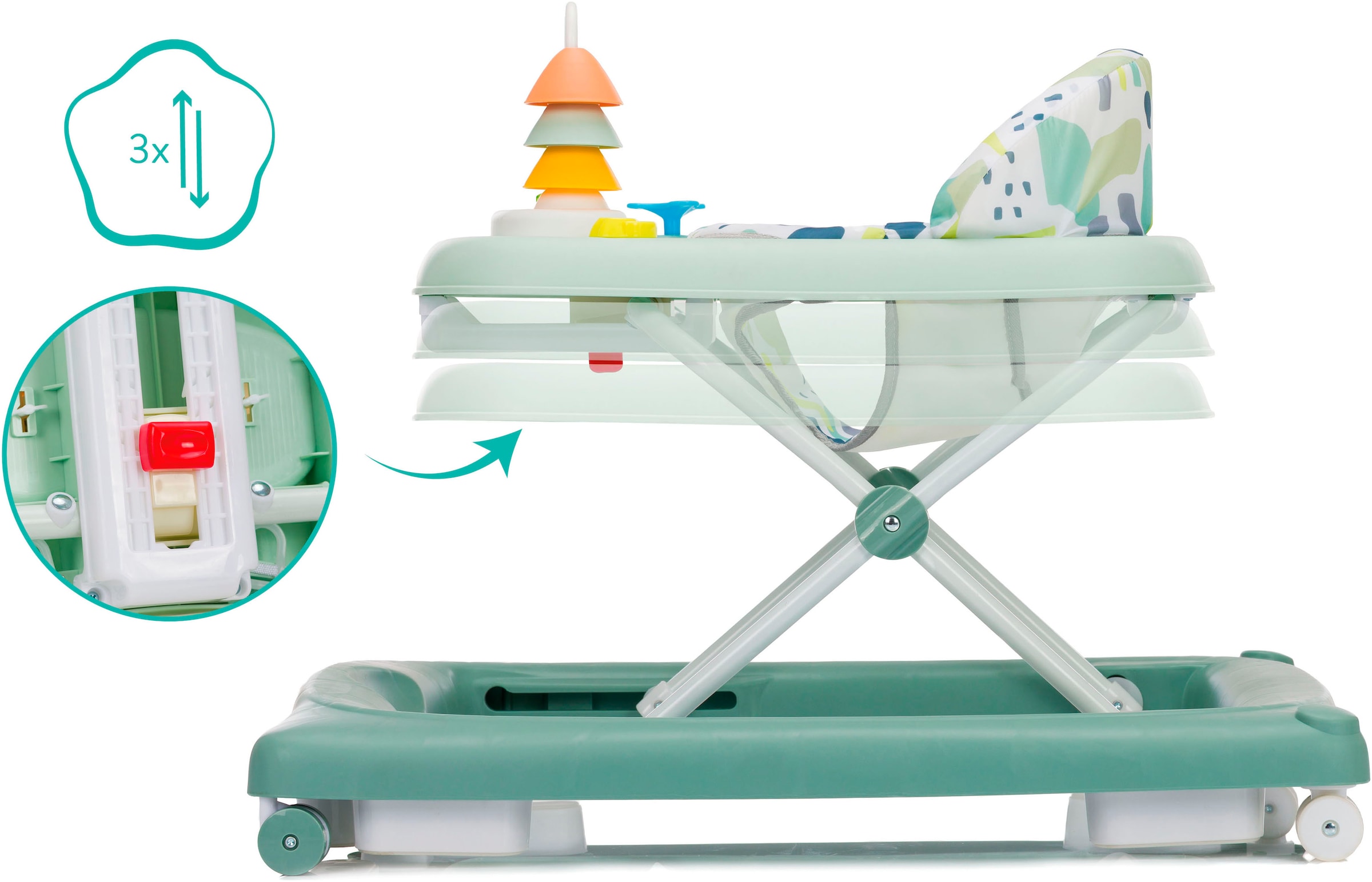 Fillikid Lauflernhilfe »Emil« mit Sicherheitsstoppern