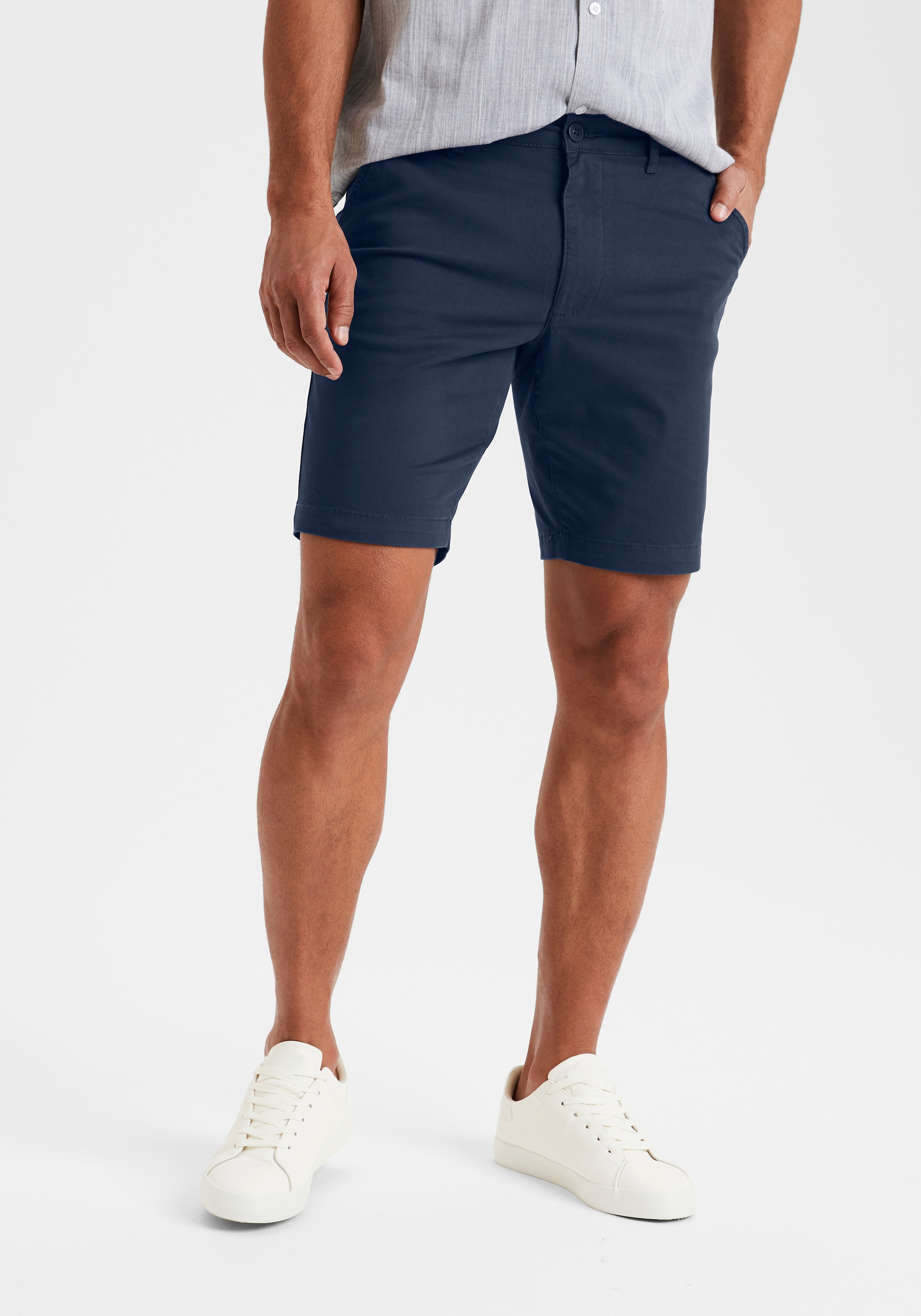 H.I.S Chinoshorts »regular-fit«, Shorts aus elastischer Baumwoll-Qualität