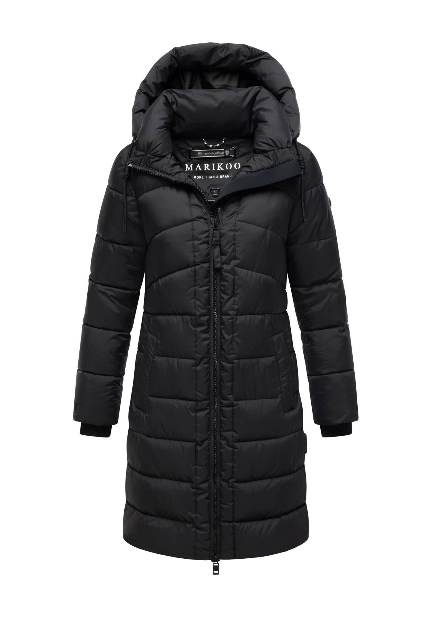 Marikoo Winterjacke »Kaltnäschen«, mit warmem Fleece in den Taschen