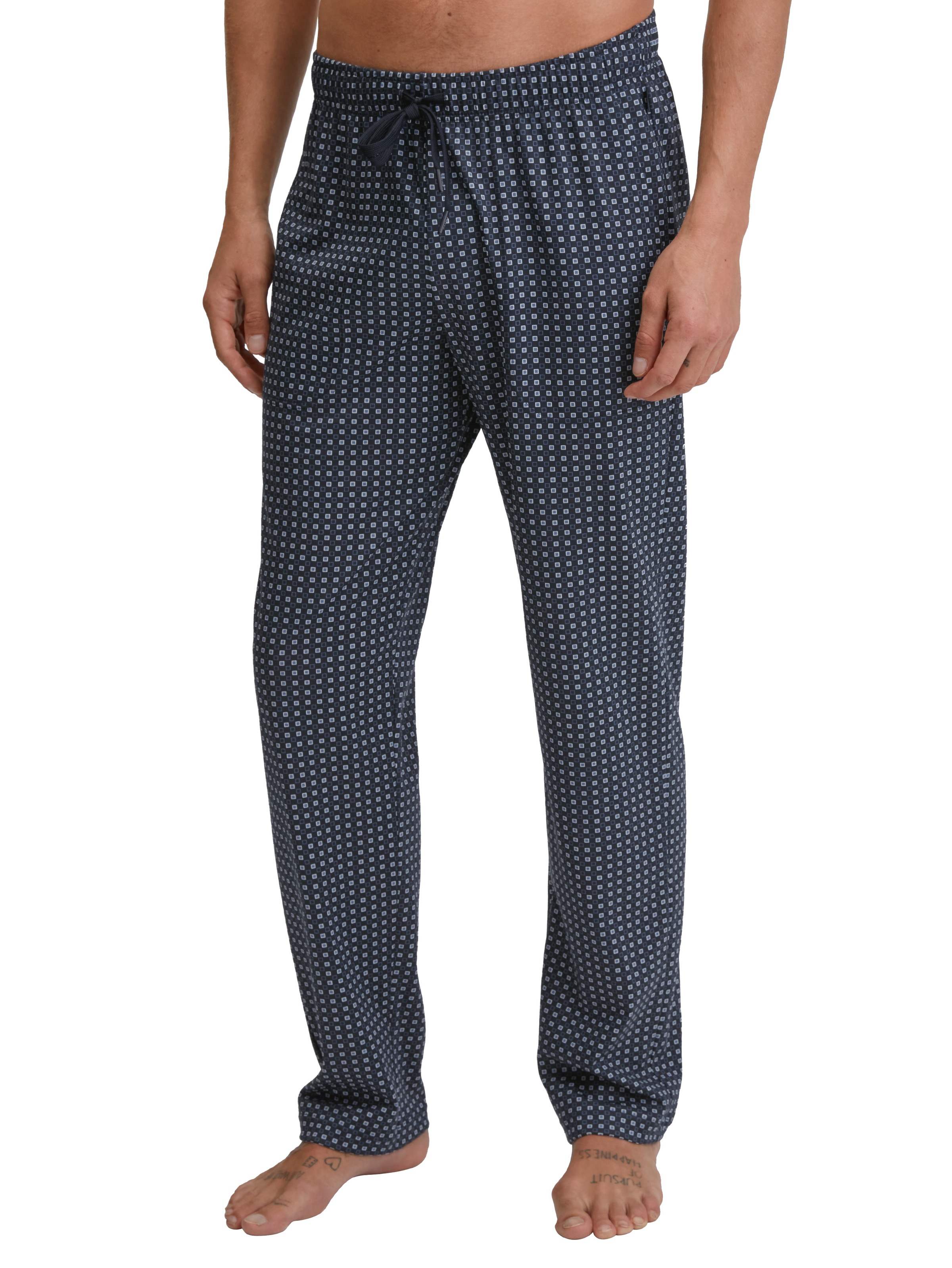 CALIDA Pyjamahose »Remix Basic Sleep«, lockerer gerader Schnitt, Gummibund, Seitentaschen
