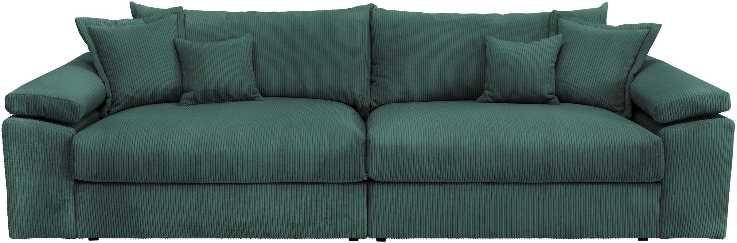 Home affaire Big-Sofa »Soft&Cosy XXL«, Mega Sofa, in Cord, inklusive Kissen