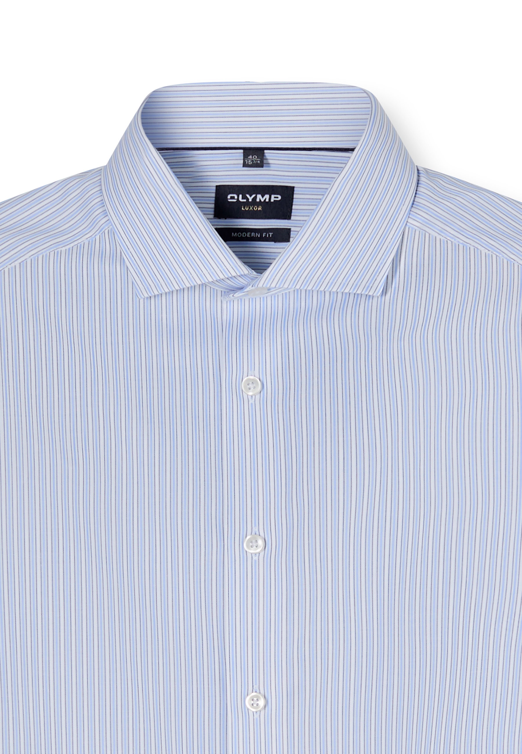 OLYMP Luxor Modern Fit Men Shirt Blue 41 3