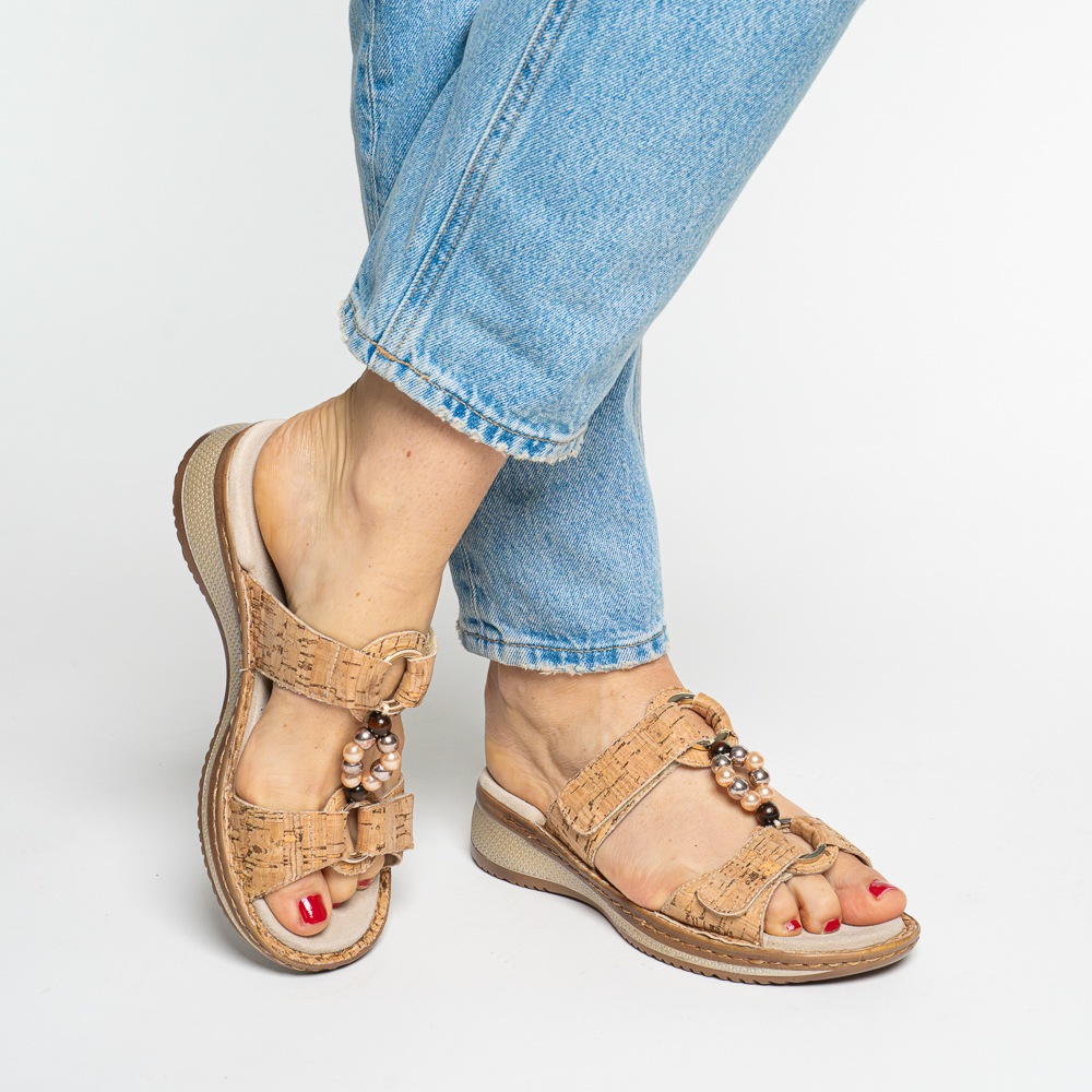 Ara Pantolette "HAWAII" Schlupfschuh, Komfortschuh mit Klettverschlüsse, G- günstig online kaufen