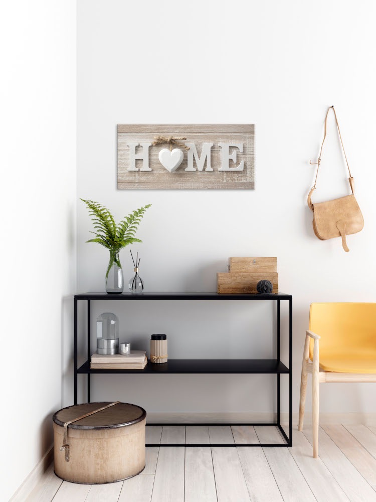 Bönninghoff Leinwandbild "Home", (1 St.), BxH: 70x33 cm günstig online kaufen