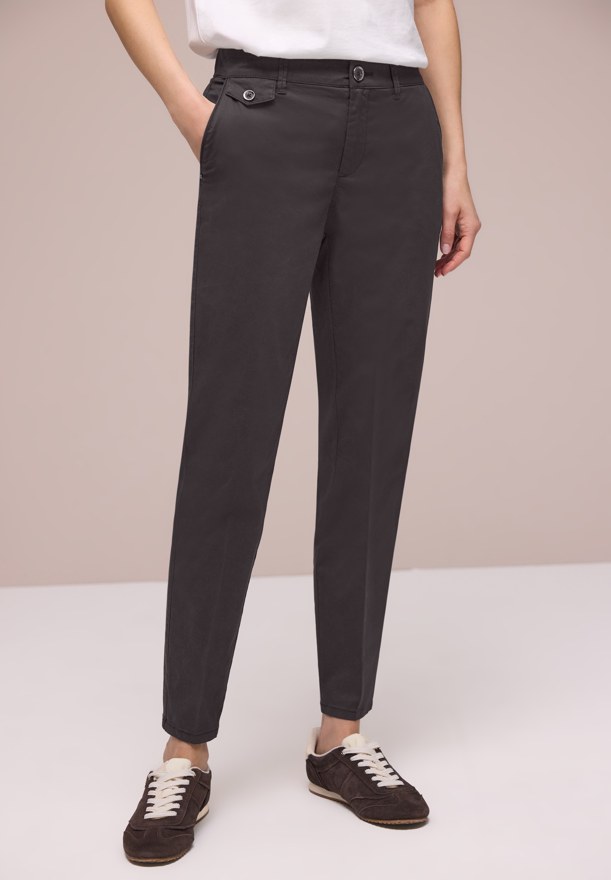 Street One Chino Pants Women's Deep Earth 46