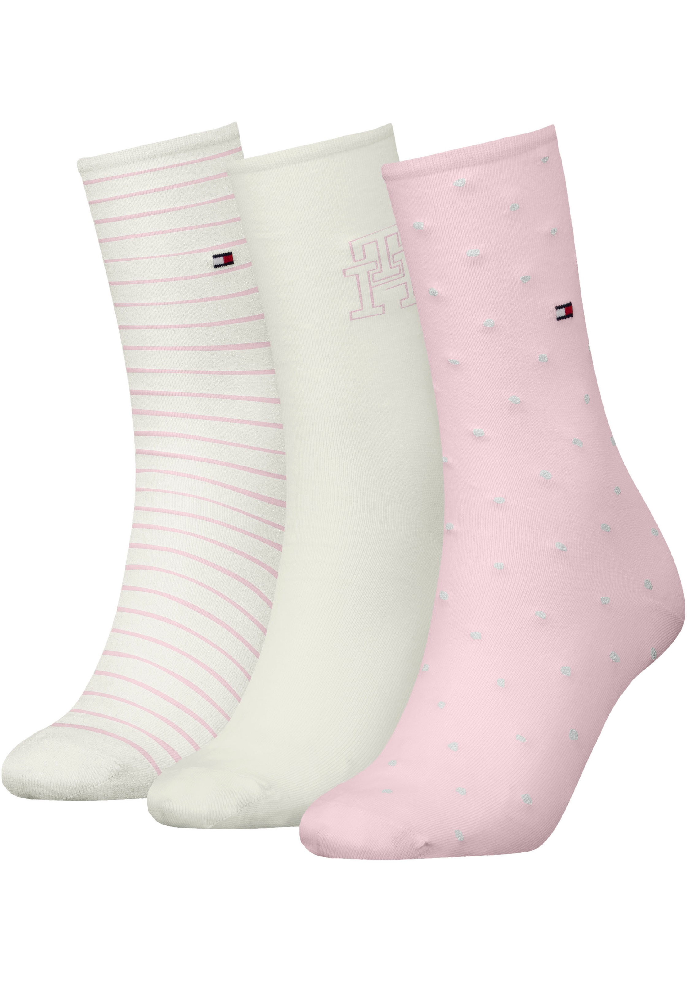 Tommy Hilfiger Socken "TH WOMEN SOCK 3P GIFTBOX" 3er Pack, 3 Paar tlg. günstig online kaufen