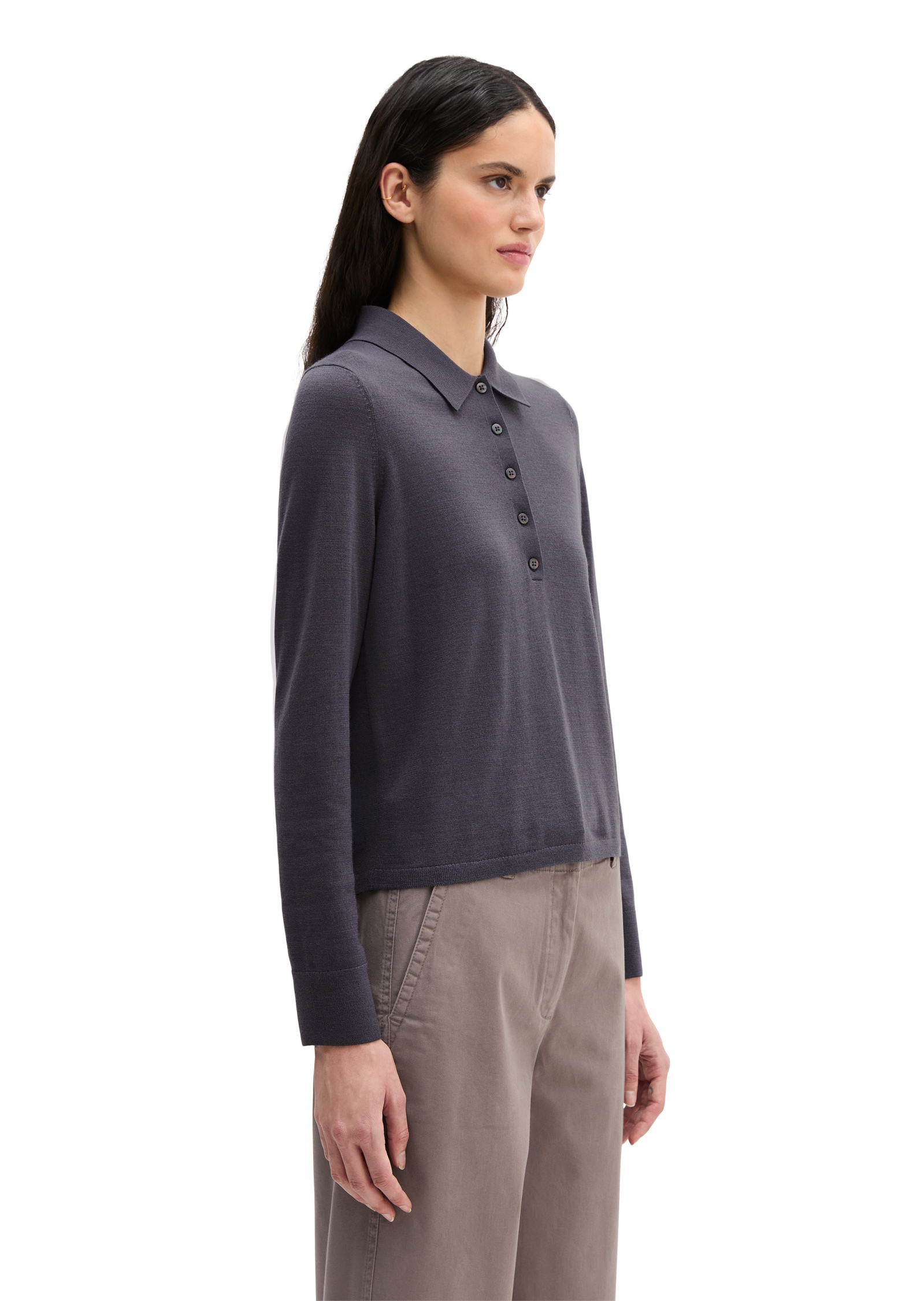 Marc O'Polo Strickpullover »aus edlem Merinowolle-Viskose-Mix«