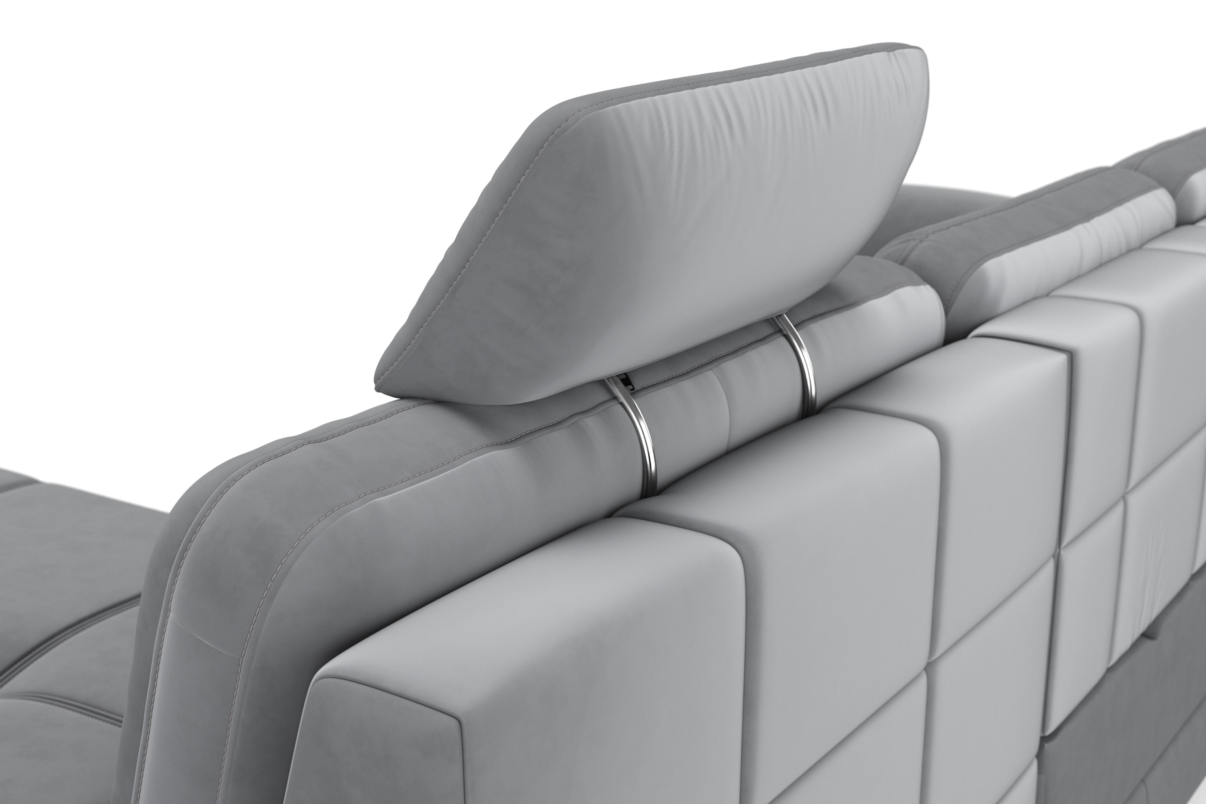 sit&more Ecksofa »Bendigo L-Form« inklusive Sitztiefenverstellung, Bodenfreiheit 15 cm, 2 Fußfarben