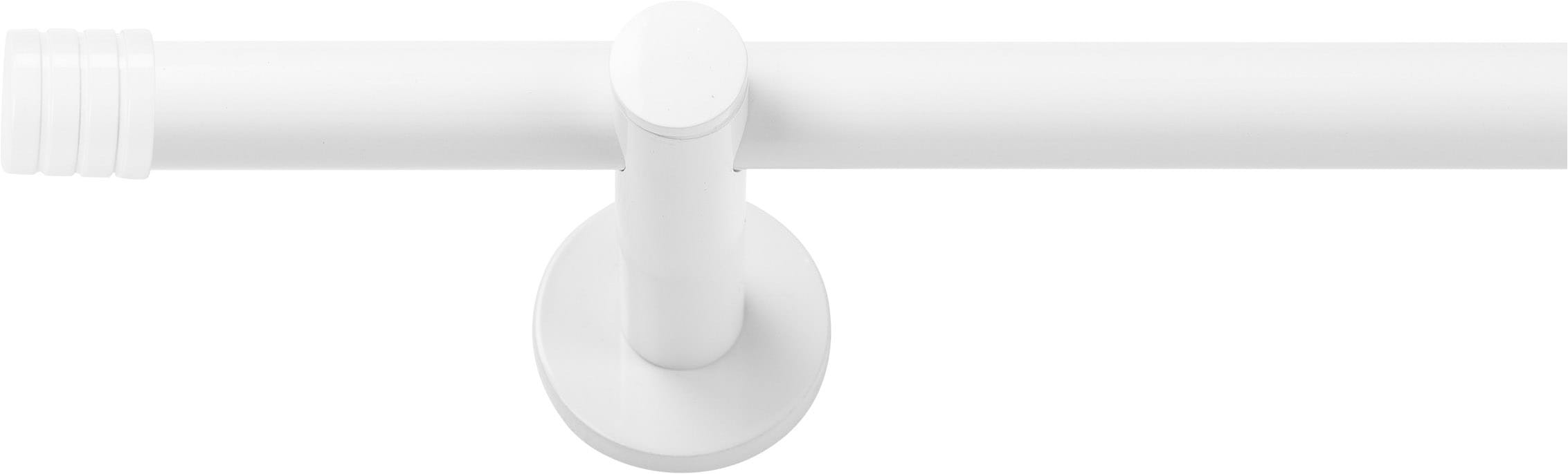 SN DECO GROUP Gardinenstange "Gardinenstange Lille Ø 19 mm, 1-läufig, Fixmaß, verschraubt" Ø 19 mm Fixmaß;kürzbar