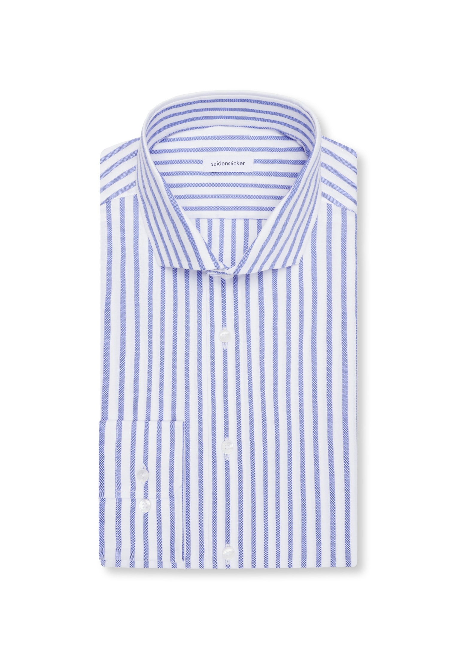 seidensticker Businesshemd »Schwarze Rose« Slim 1/1 Kentkragen Gestreift