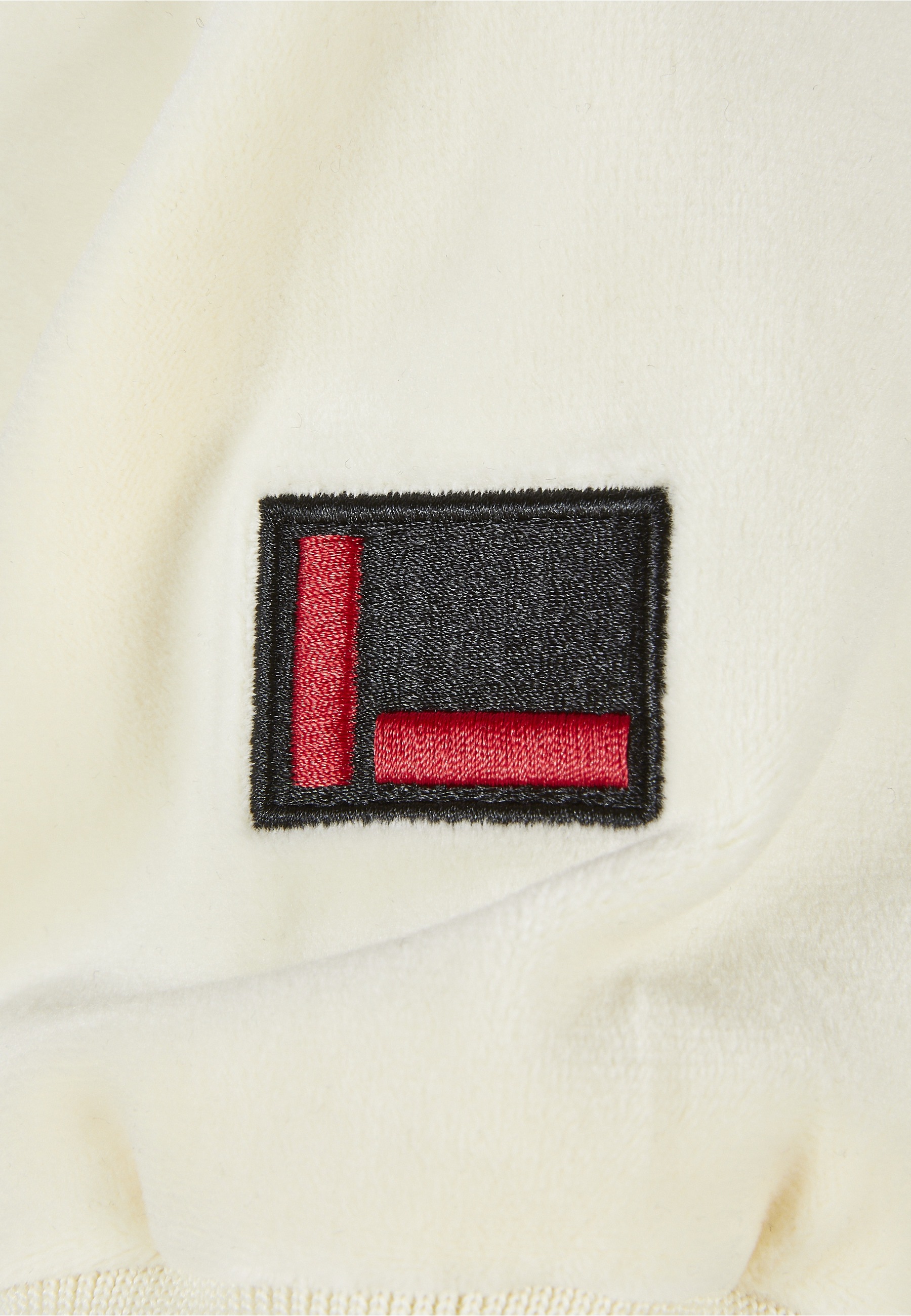 Fubu Kapuzensweatshirt »Fubu Damen FW224-020-1 Signature Velours Zip Hoodie offwhite«, 1 Stk.
