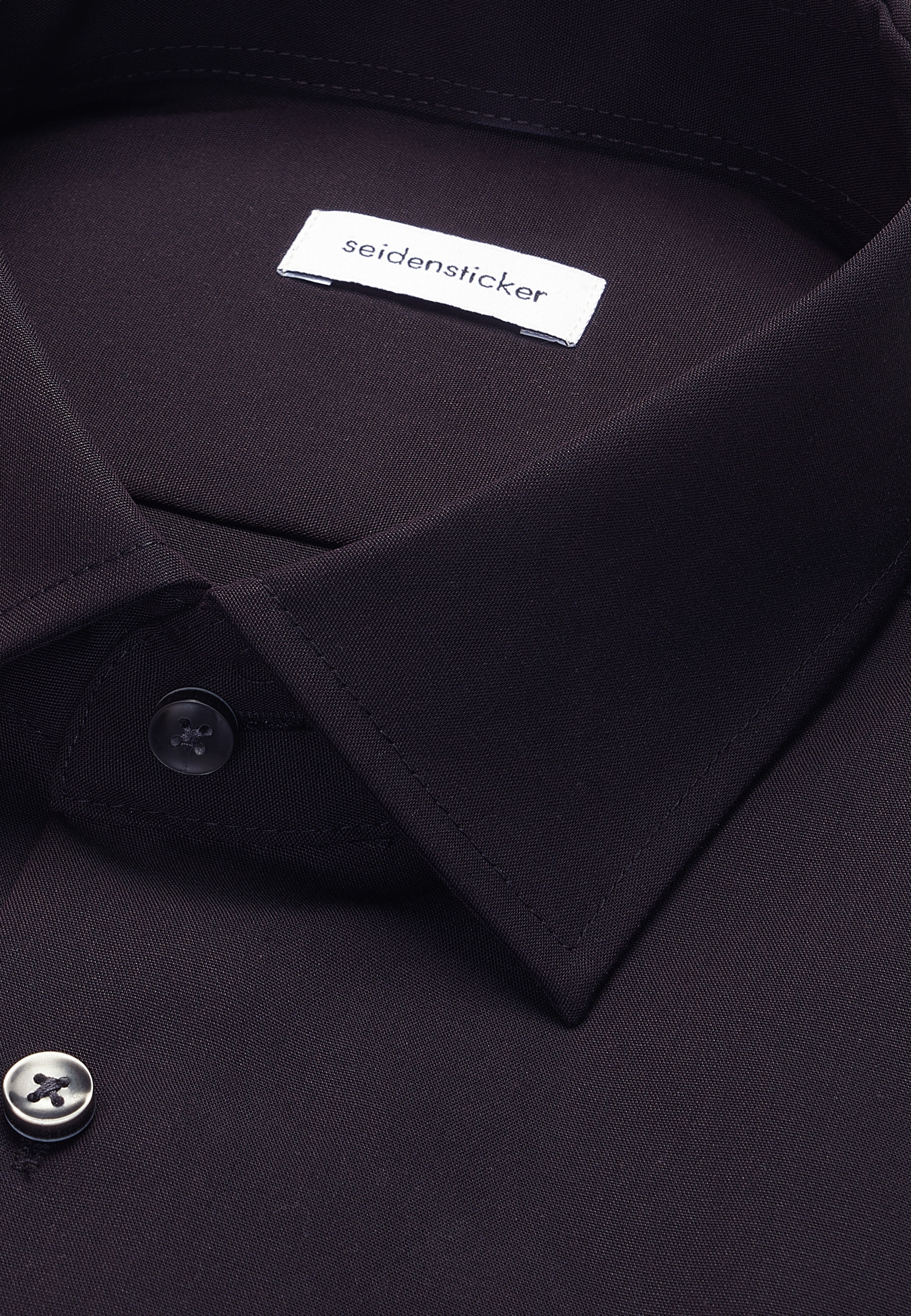 seidensticker Businesshemd »Schwarze Rose« Regular 1/2 Kentkragen Uni