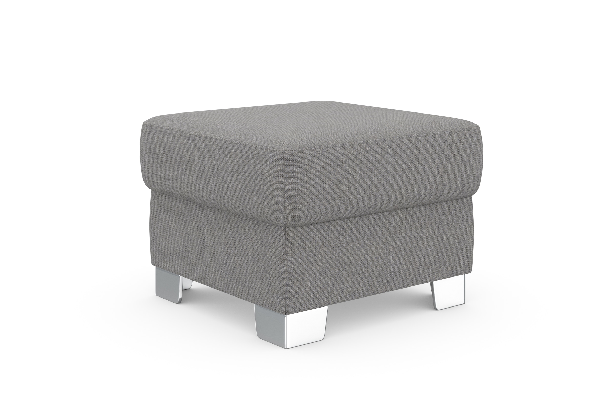 DOMO collection Hocker "Anzio", wahlweise mit Federkern