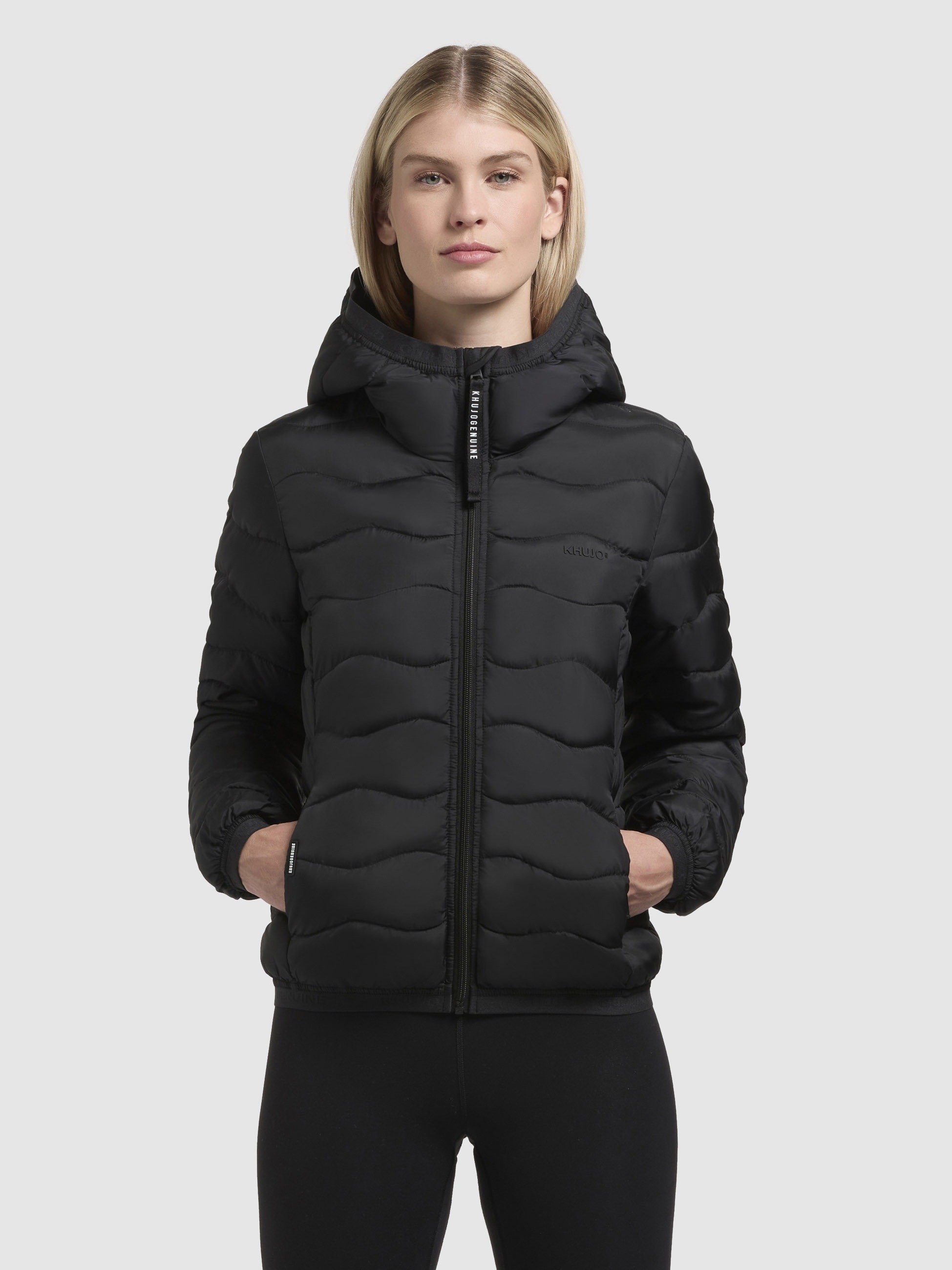 khujo Steppjacke »NARGO«, mit Kapuze