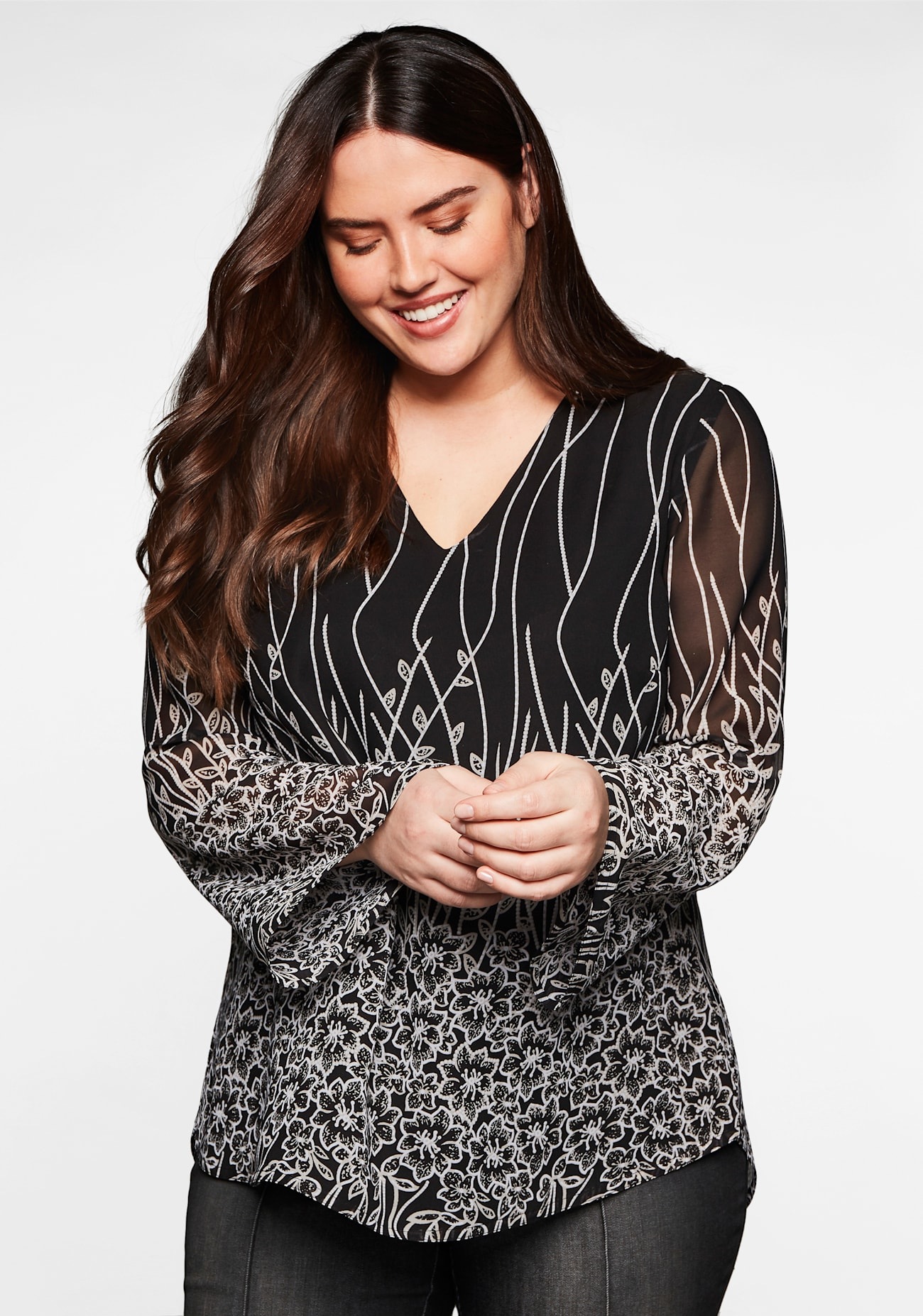 sheego by Joe Browns Longbluse günstig online kaufen
