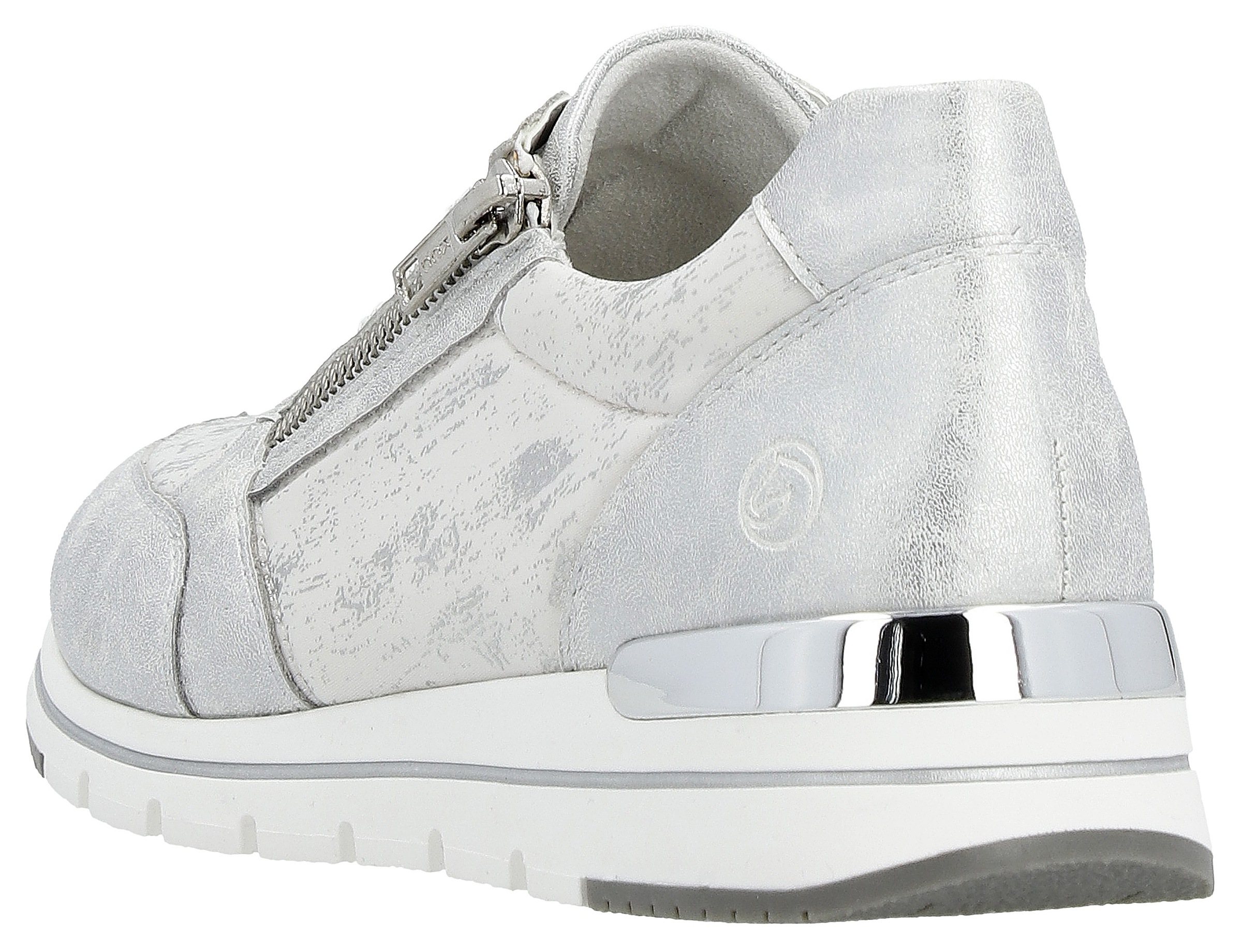 Remonte Wedge Sneaker Silver 42 3