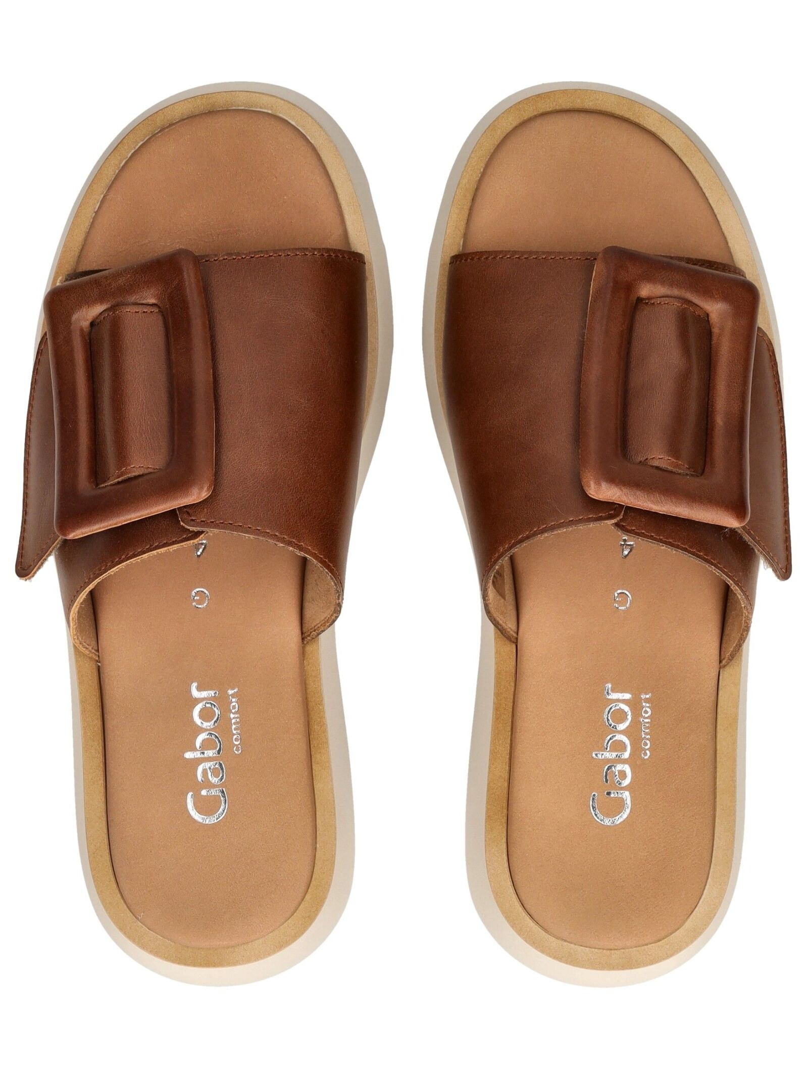 Gabor Comfort Pantolette »Gabor Comfort Pantoletten Glattleder«
