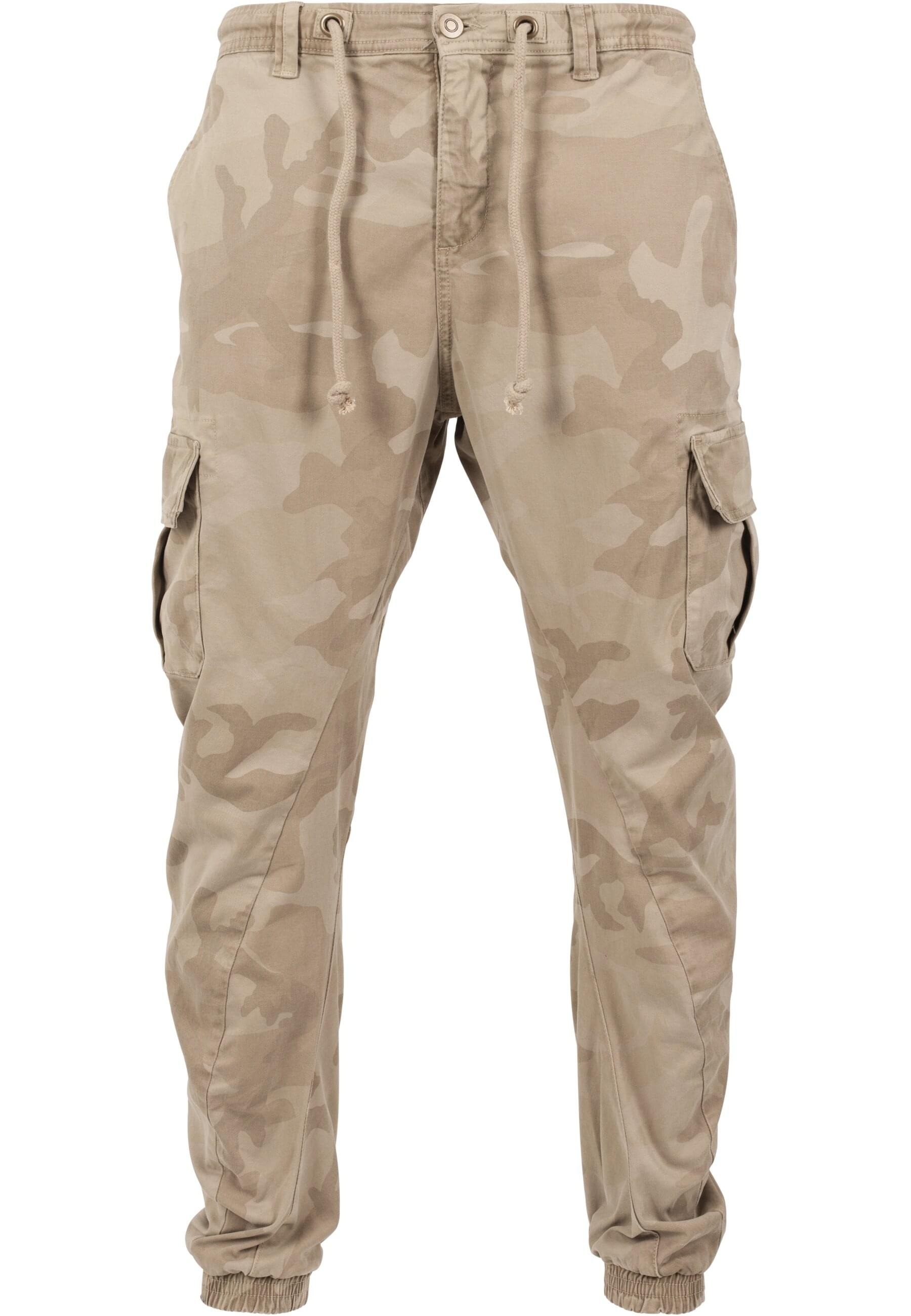 URBAN CLASSICS Cargohose "Urban Classics Herren Camo Cargo Jogging Pants", (1 tlg.)