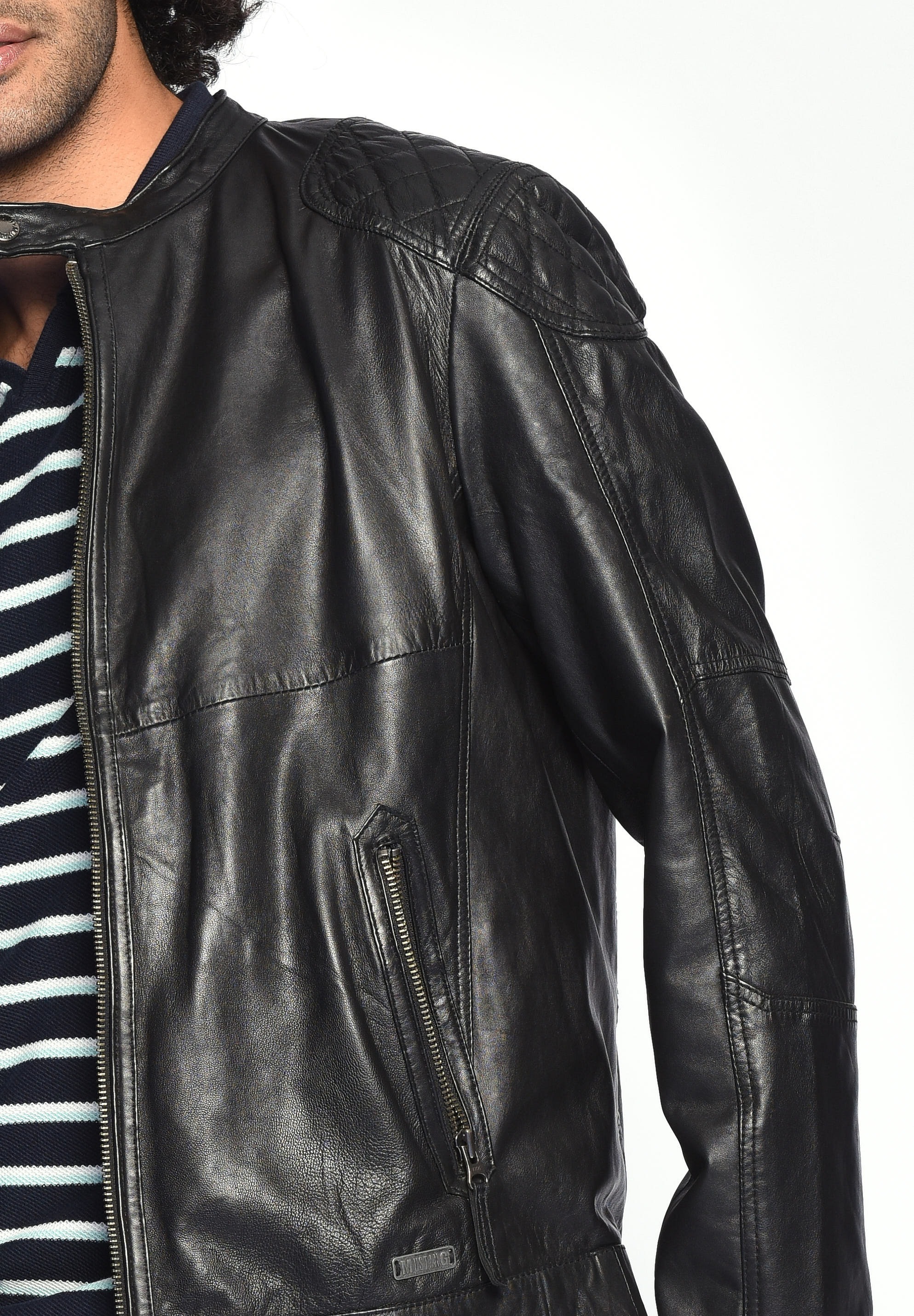 Thumbnail - MUSTANG Lederjacke "Max"