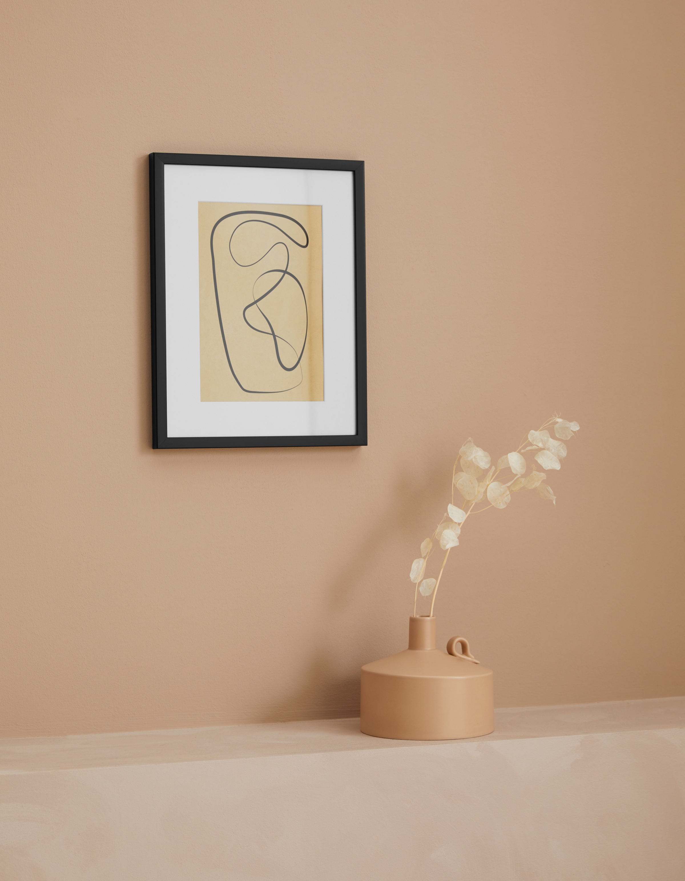 LeGer Home by Lena Gercke Bild "Abstract" Abstrakt 1 Stk. tlg. Poster, beig günstig online kaufen