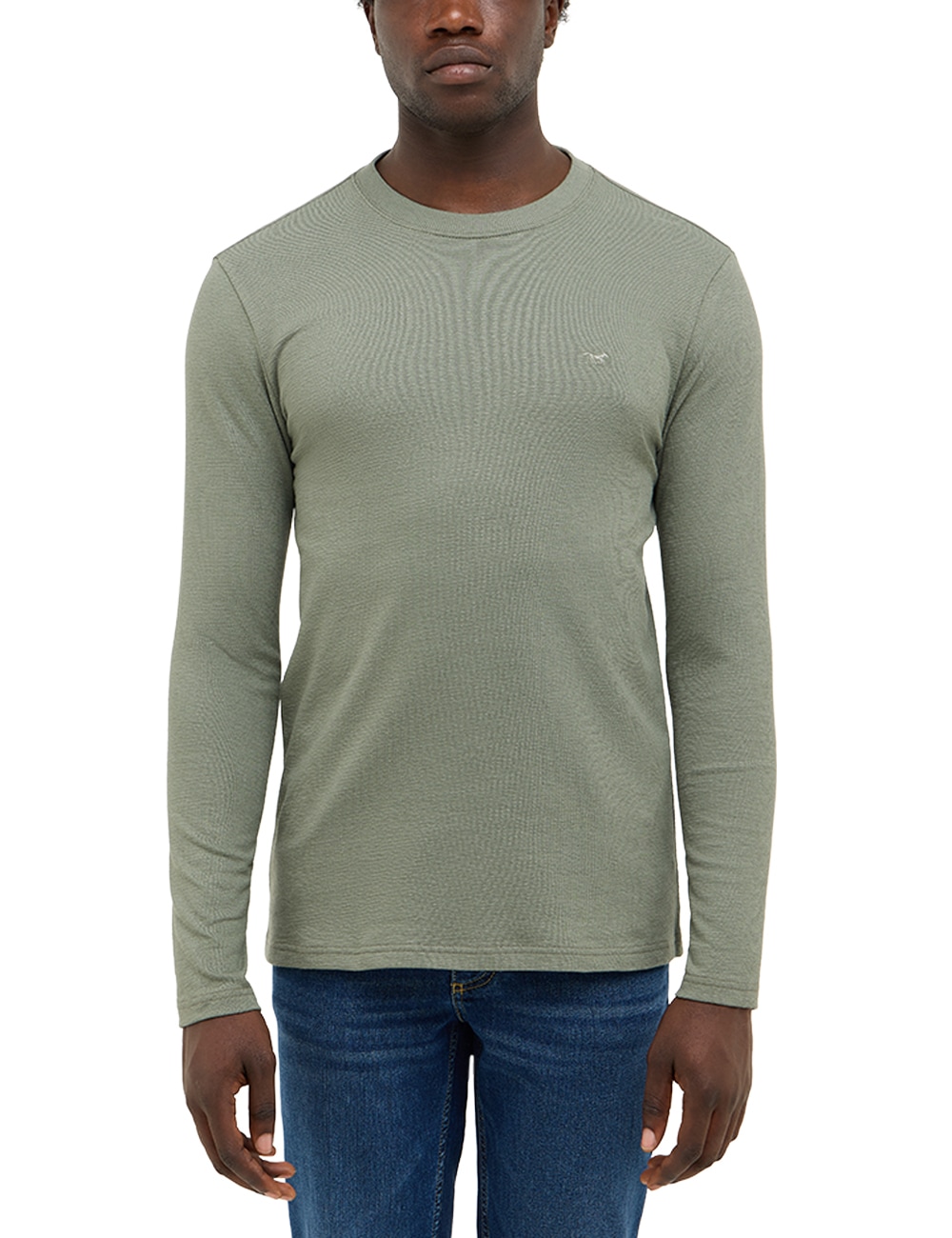 MUSTANG Langarmshirt "Herren Style Asheville" günstig online kaufen
