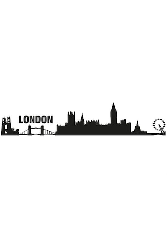 Wandtattoo »XXL Stadt Skyline London 120cm«, (1 St.)