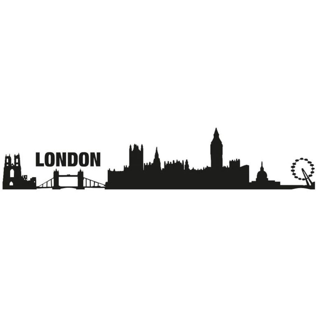 Wall-Art Wandtattoo »XXL Stadt Skyline London 120cm«, (1 St.)