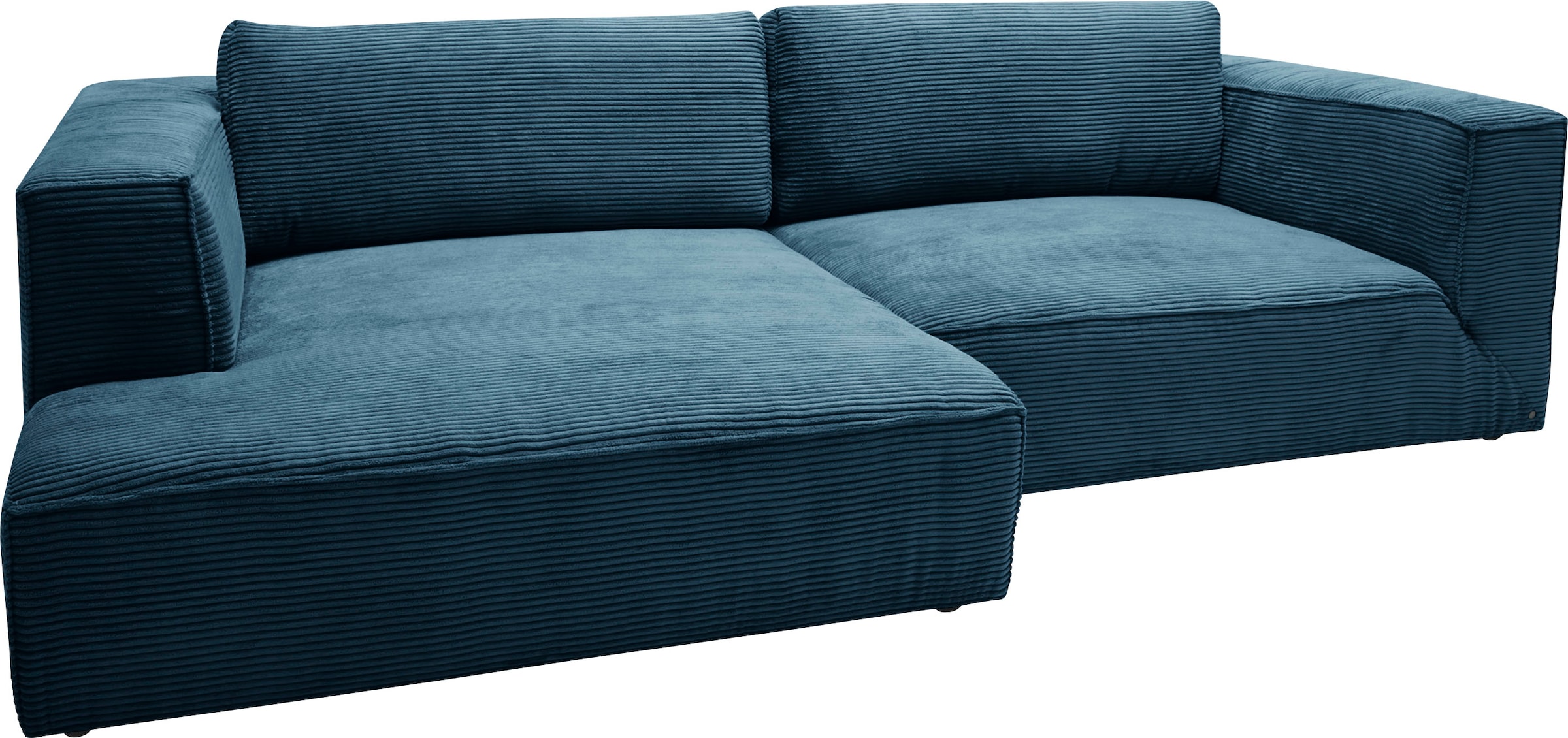 TOM TAILOR HOME Ecksofa »Big Cube Style«, (2 St.), mit cleanen Stegkissen, extra große Sitztiefe, Breite 240cm