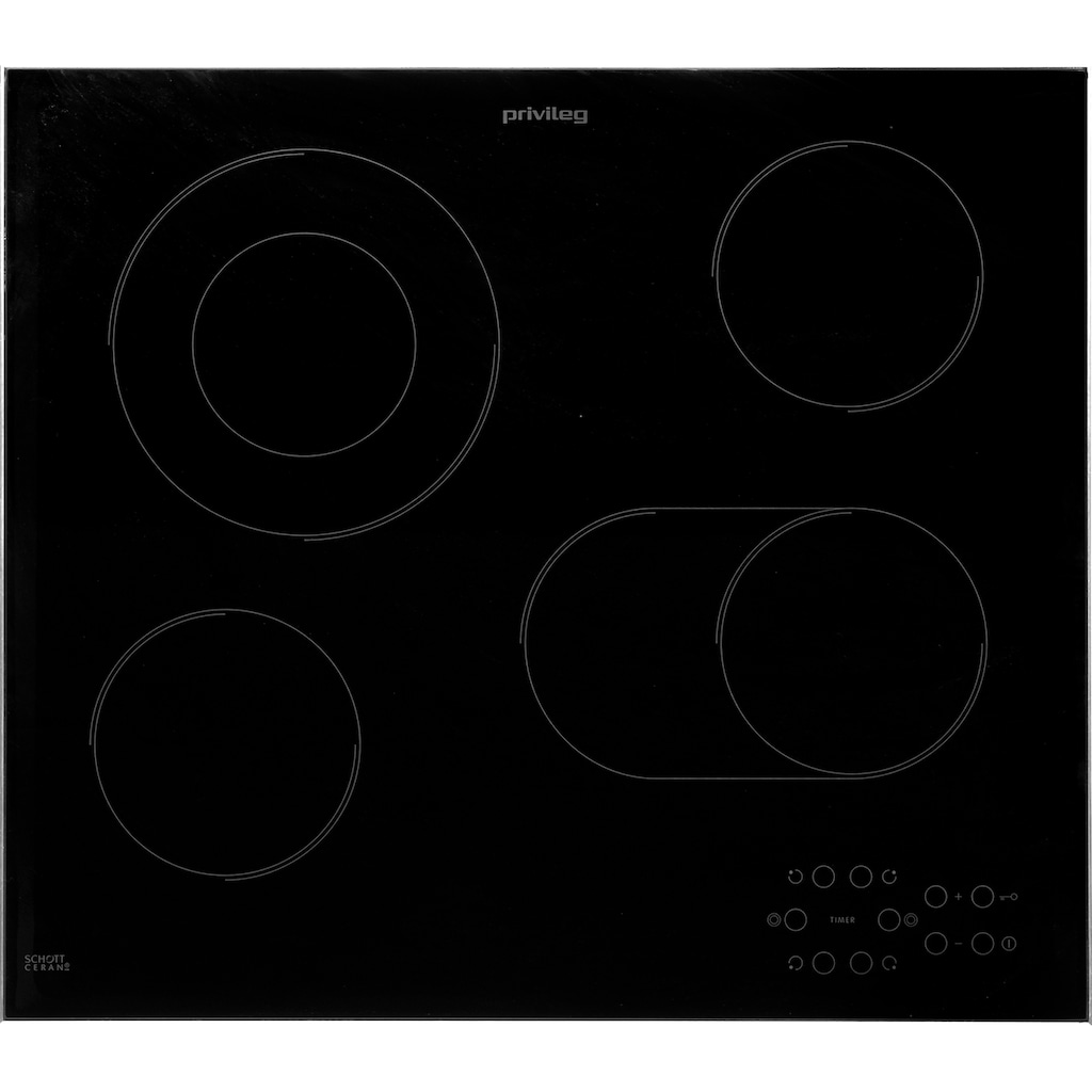 Privileg Backofen-Set »BAKO Turn&Cook 400«, PBWR6 OP8V2 IN, mit 2-fach-Teleskopauszug, Pyrolyse-Selbstreinigung