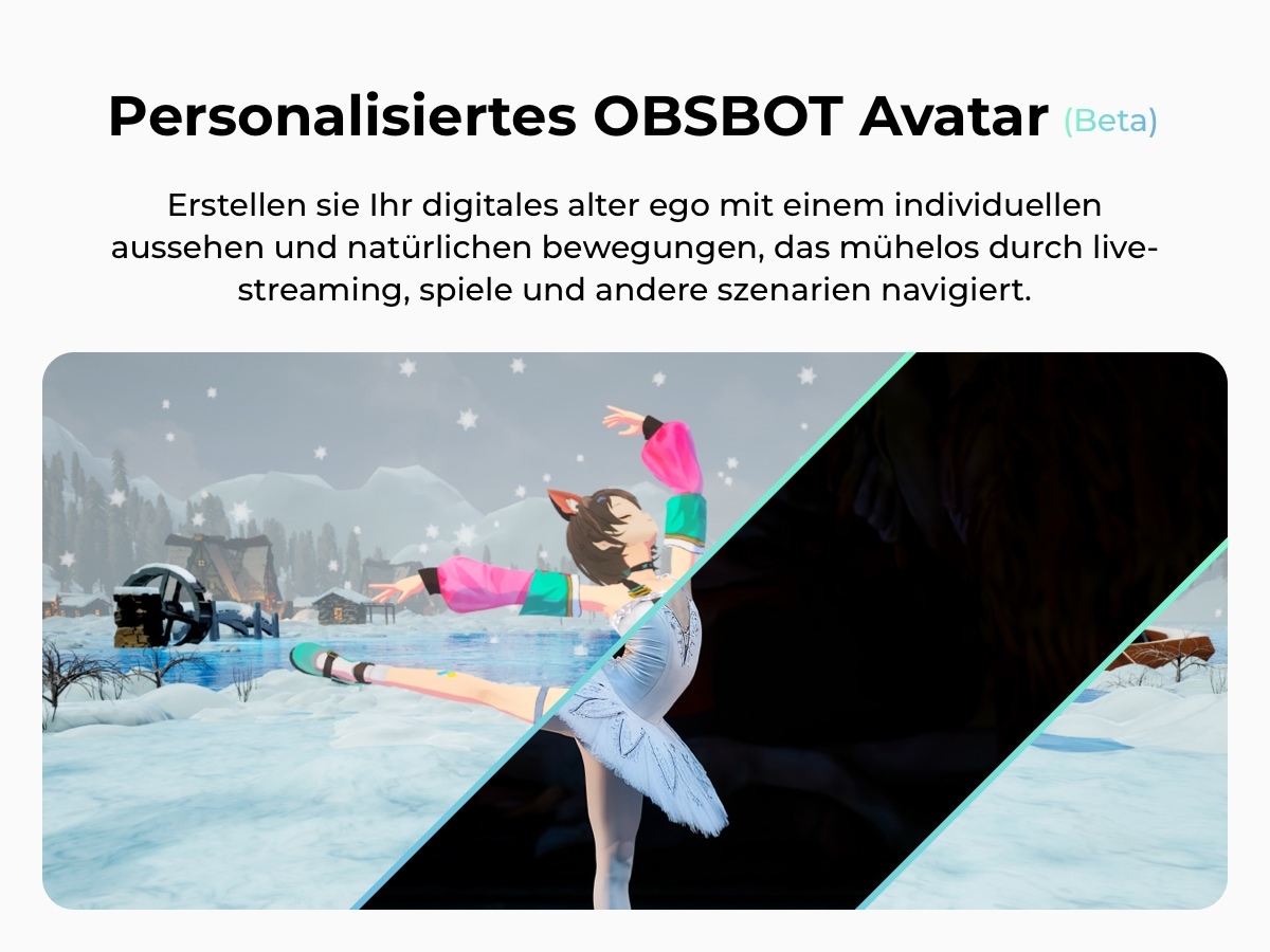 OBSBOT Webcam »TINY 3 Lite« 4K Ultra HD