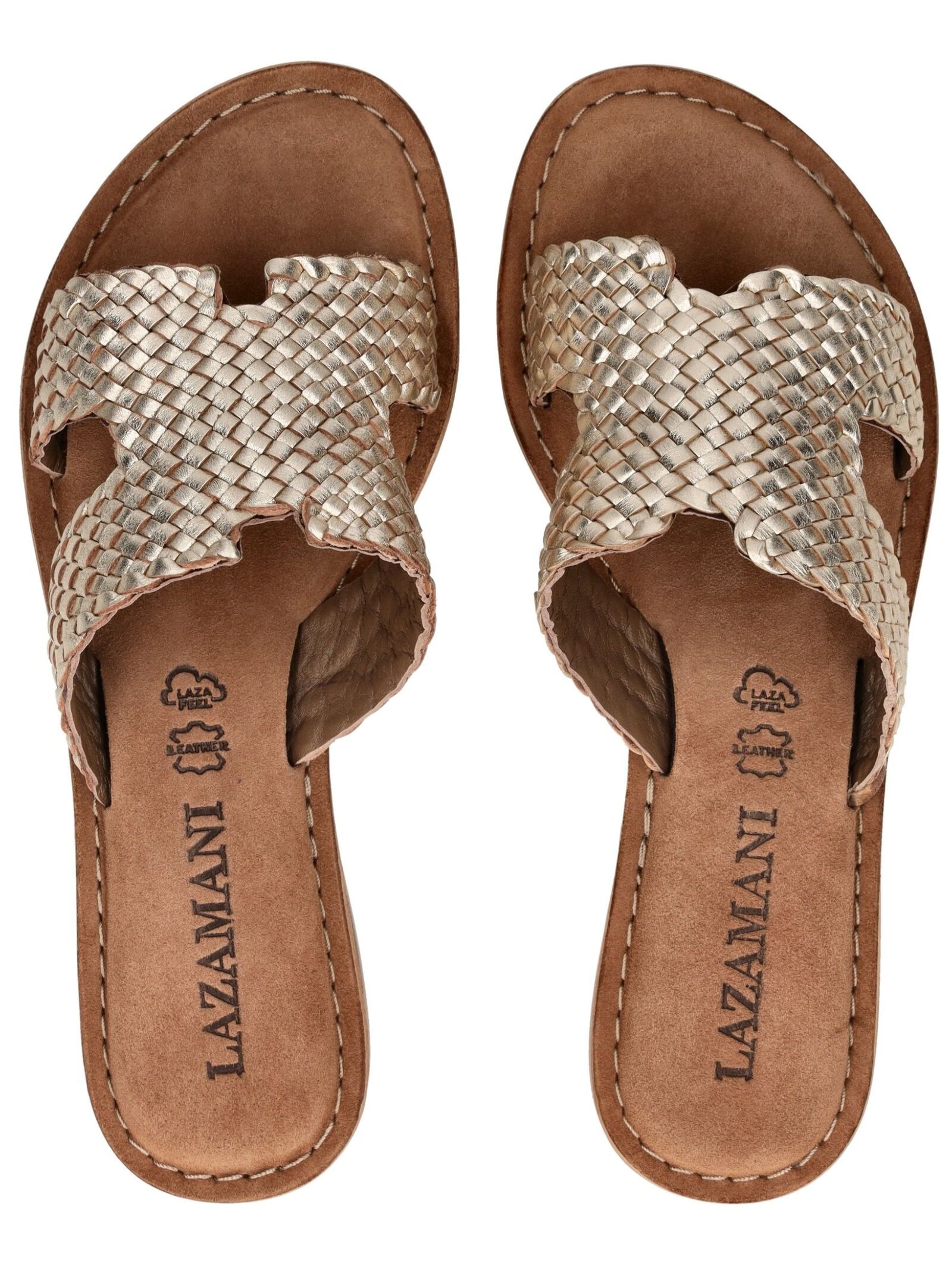 Lazamani Pantolette »Lazamani Pantoletten Leder«