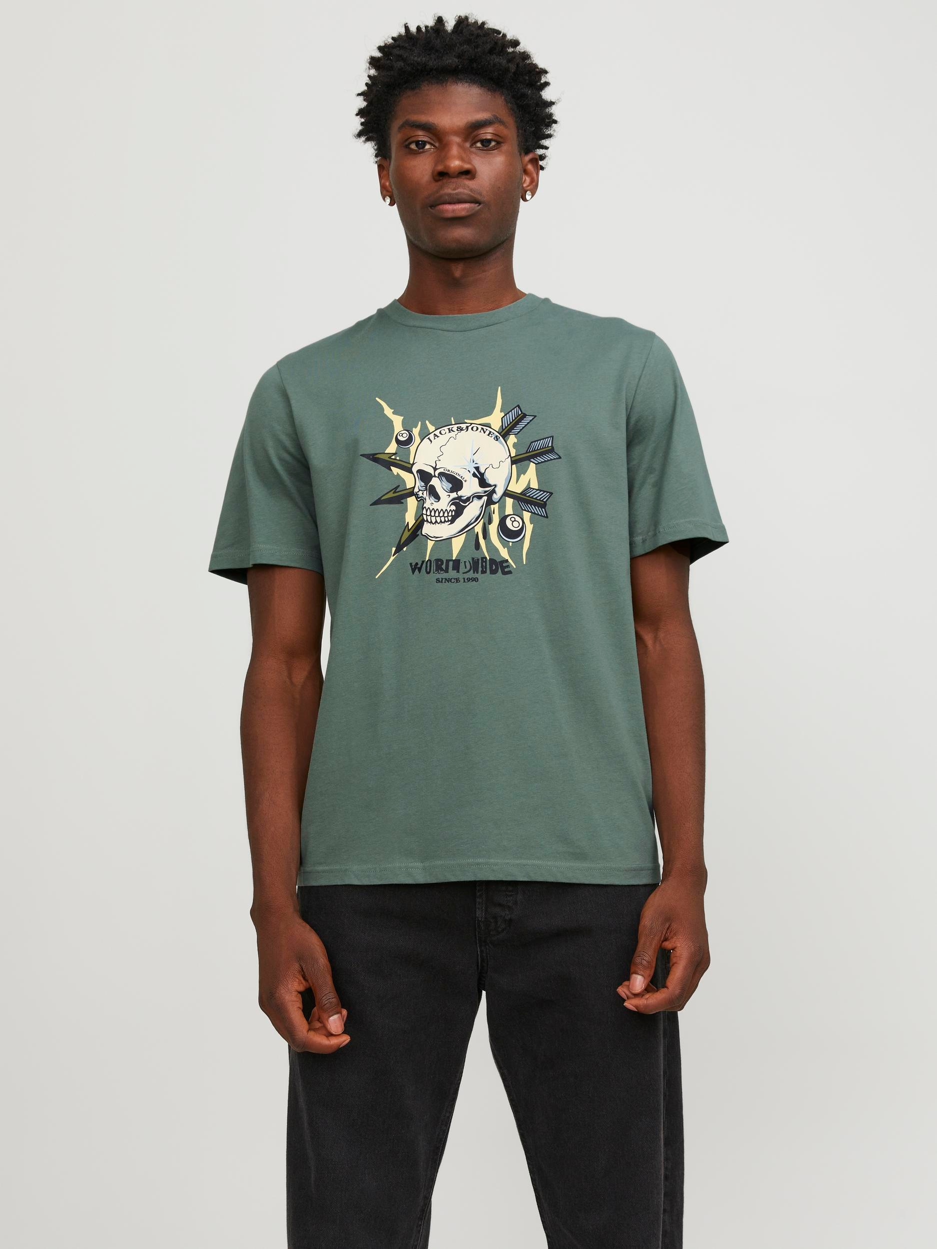 Jack & Jones Rundhalsshirt "JORHEAVENS TEE SS CREW NECK SN"