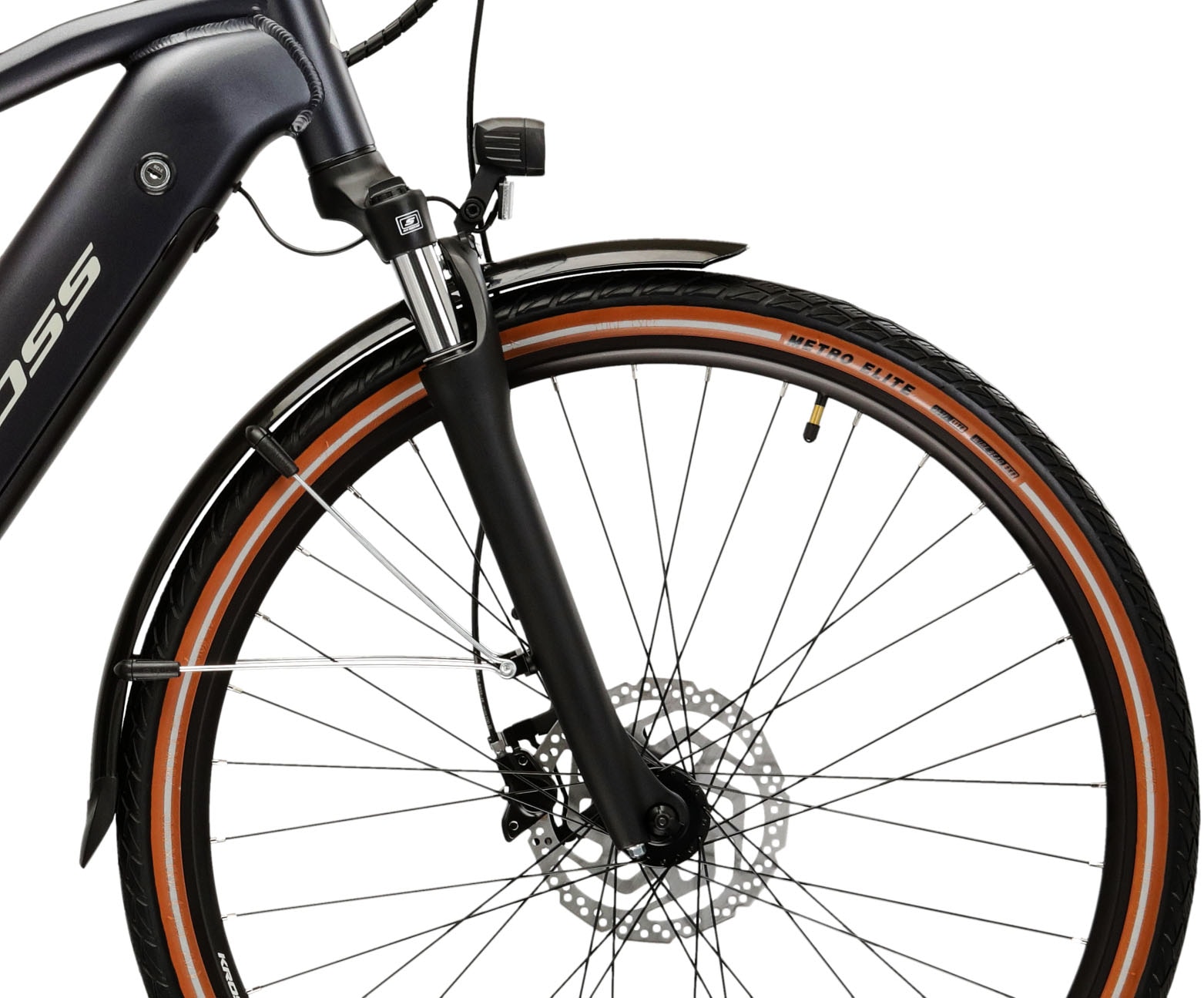 Kross E-Bike »E-Trekkingbike Herren Trans Hybrid 1.0 28" graphitgrau 8 Gänge«, 8 Gang, Shimano, ACERA M3020, Heckmotor 250 W