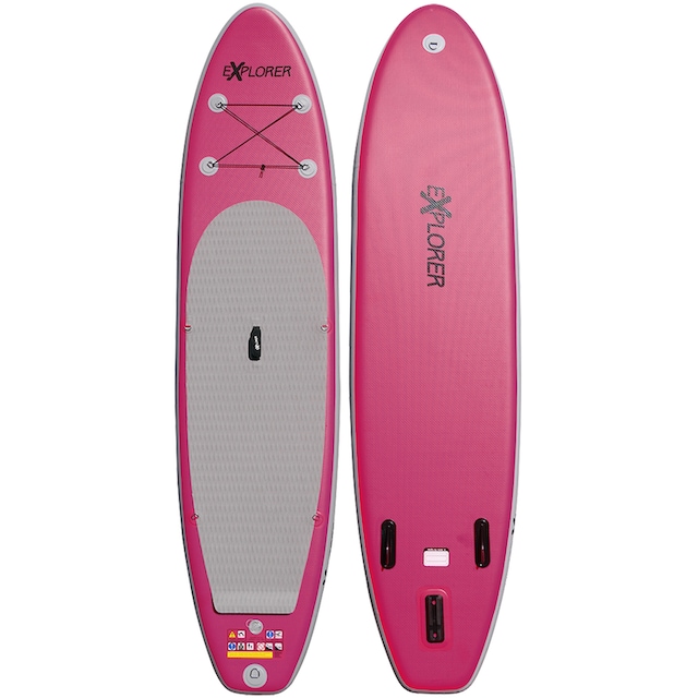 EXPLORER Inflatable SUP-Board »EXPLORER 320«, (mit Paddel, Pumpe und  Transportrucksack) auf Rechnung online bestellen | BAUR