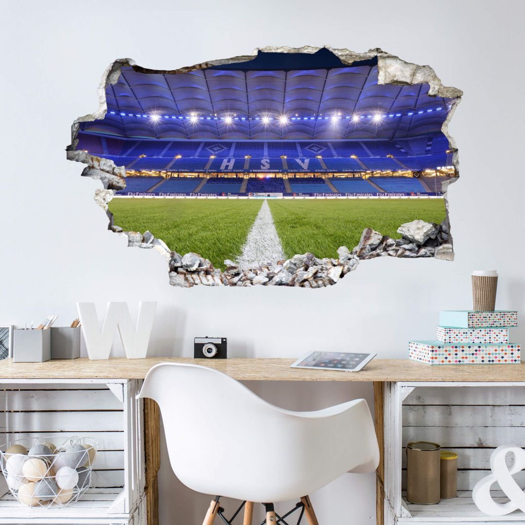 Fußball (1 BAUR St.) 03«, | HSV »3D bestellen Wandtattoo Arena Wall-Art