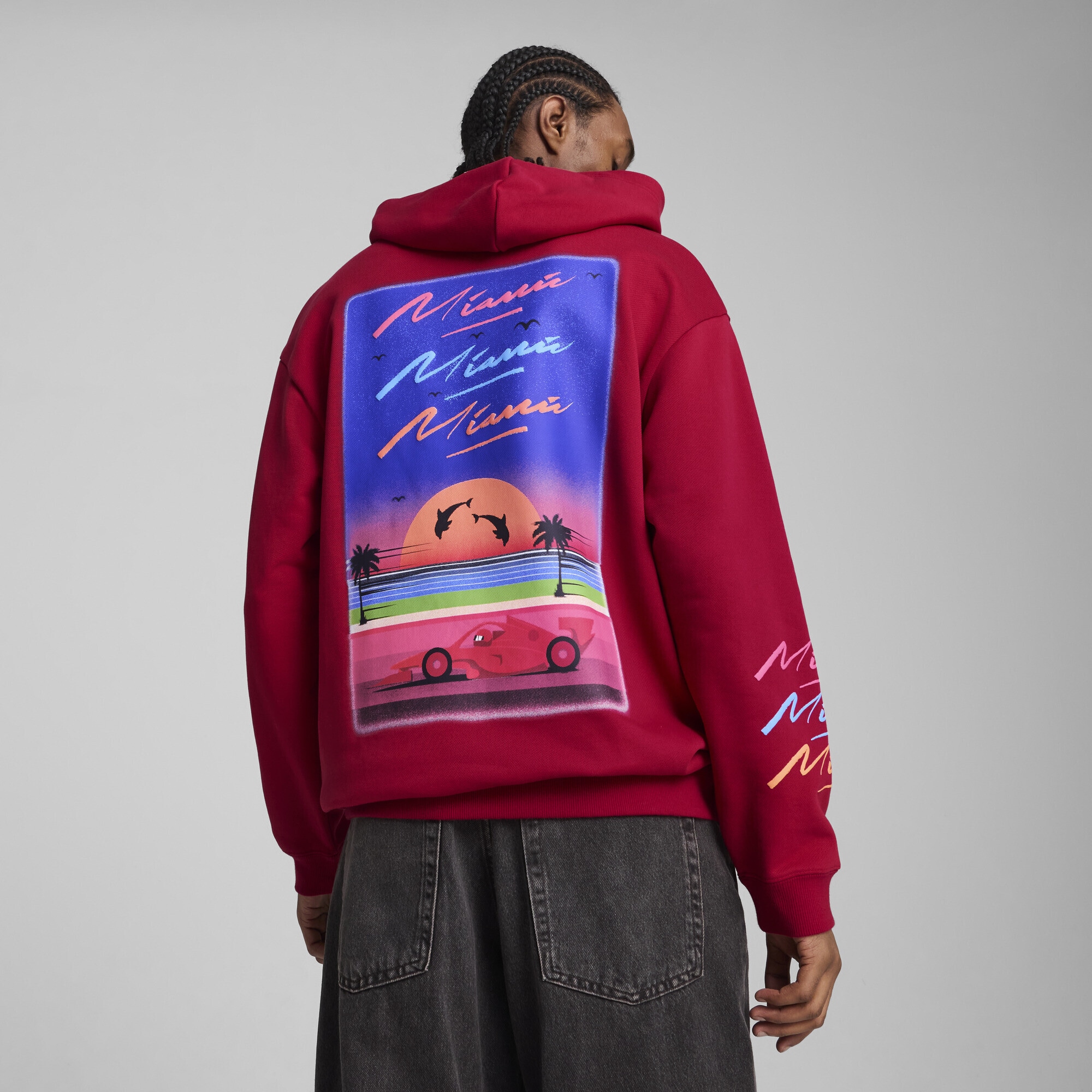 PUMA Hoodie »Scuderia Ferrari Miami Graphic Hoodie Herren«