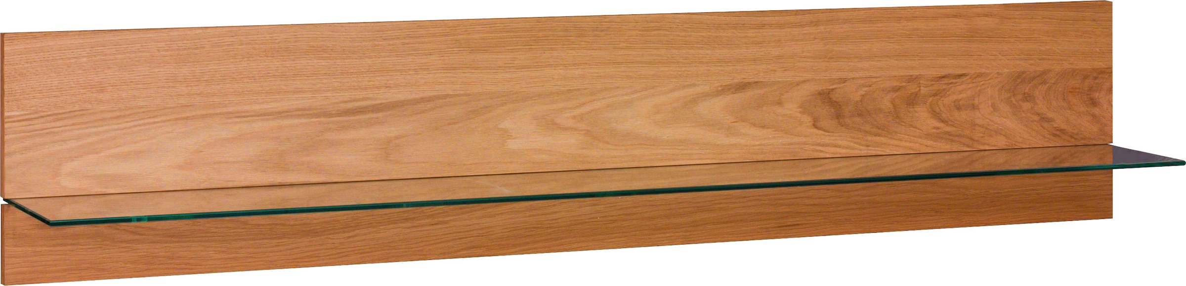 Home affaire Wandregal "Wandregal B:162,5 cm, mit Glasablageboden, Korpus e günstig online kaufen