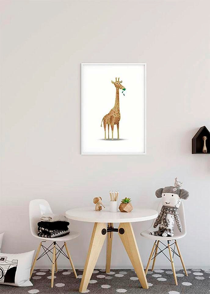 Komar Poster »Cute Animal Giraffe«, Kinderzimmer, Wohnzimmer (1 BAUR | Schlafzimmer, Tiere, St.)
