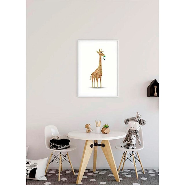 Komar Poster »Cute Animal Giraffe«, Tiere, (1 St.), Kinderzimmer,  Schlafzimmer, Wohnzimmer | BAUR