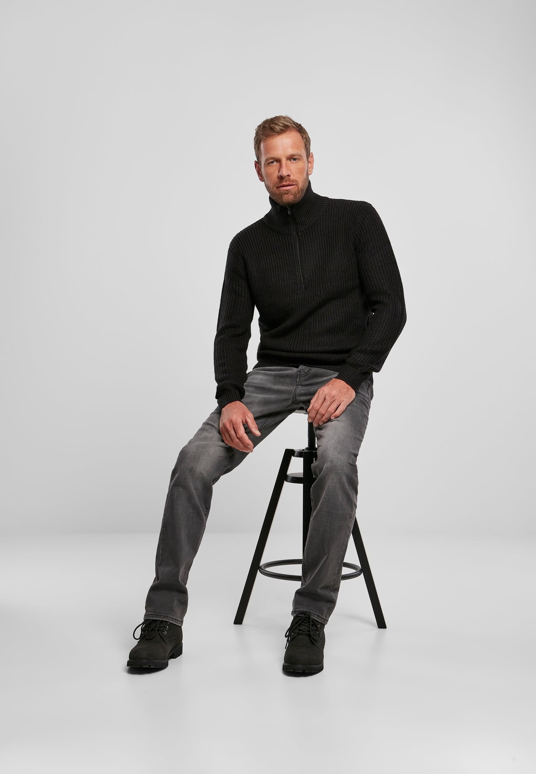 Brandit Rundhalspullover »Brandit Herren Marine Troyer« 1 Stk.