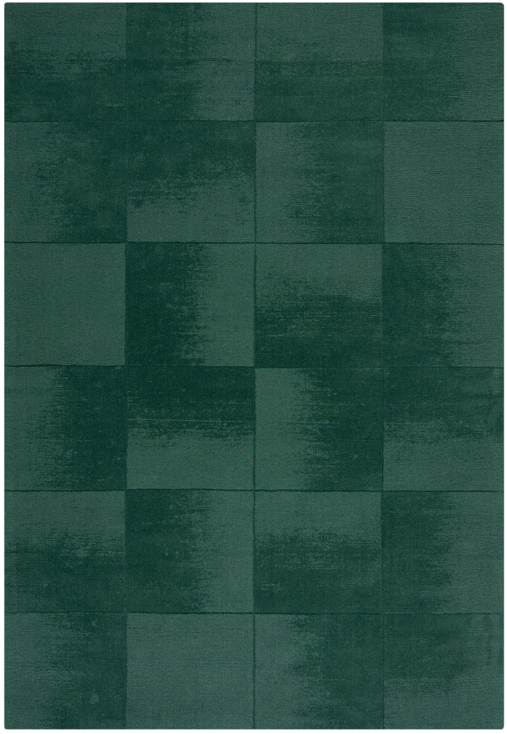 FLAIR RUGS Wollteppich »Demi Woll«, rechteckig, 10 mm Höhe, Woll Teppich