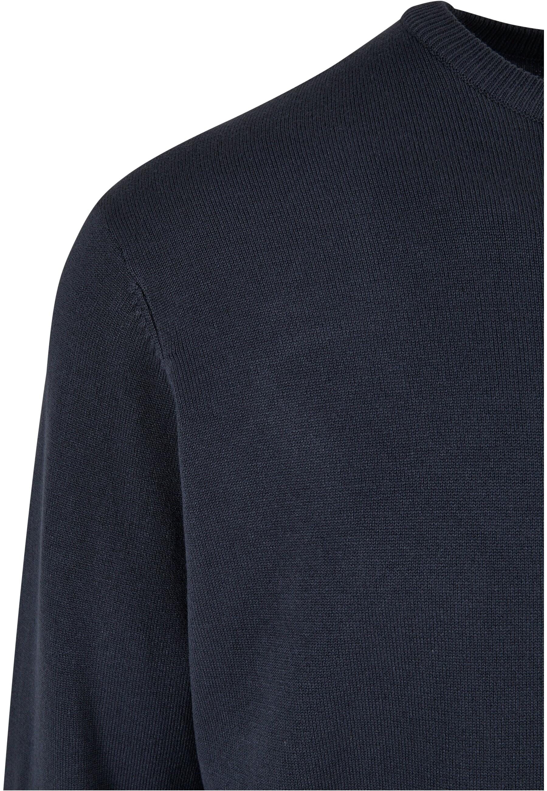 URBAN CLASSICS Rundhalspullover »Urban Classics Herren Knitted Crewneck Sweater«, (1 tlg.)