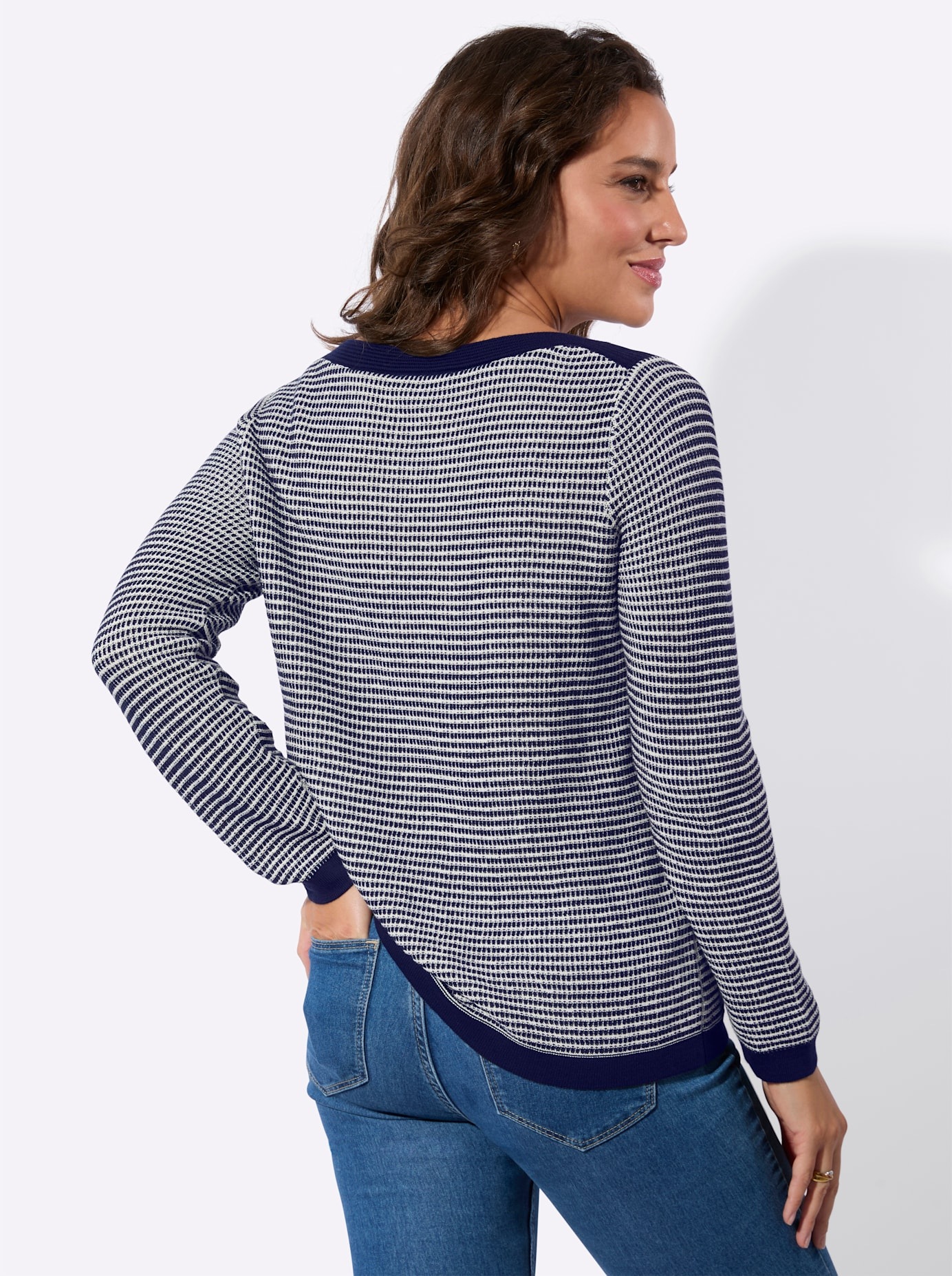 Casual Looks Strickpullover "Langarm-Pullover" günstig online kaufen
