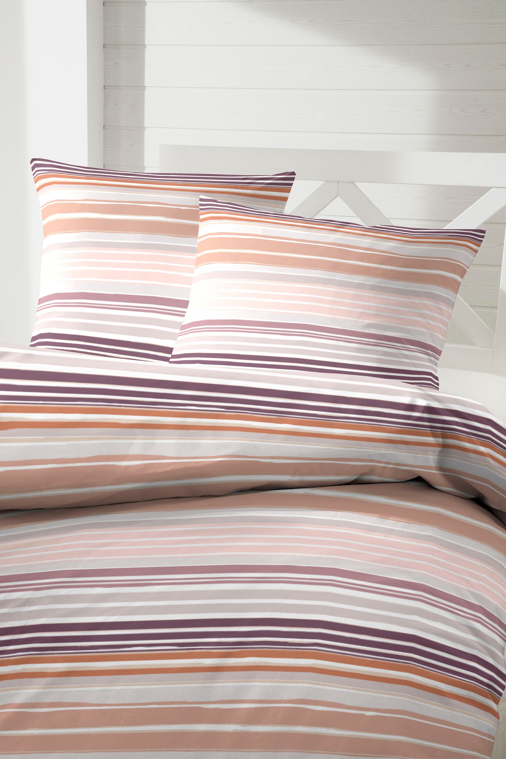Primera Bettwäsche »Wavy Stripe«, mit modernen Streifen in frischen Farben