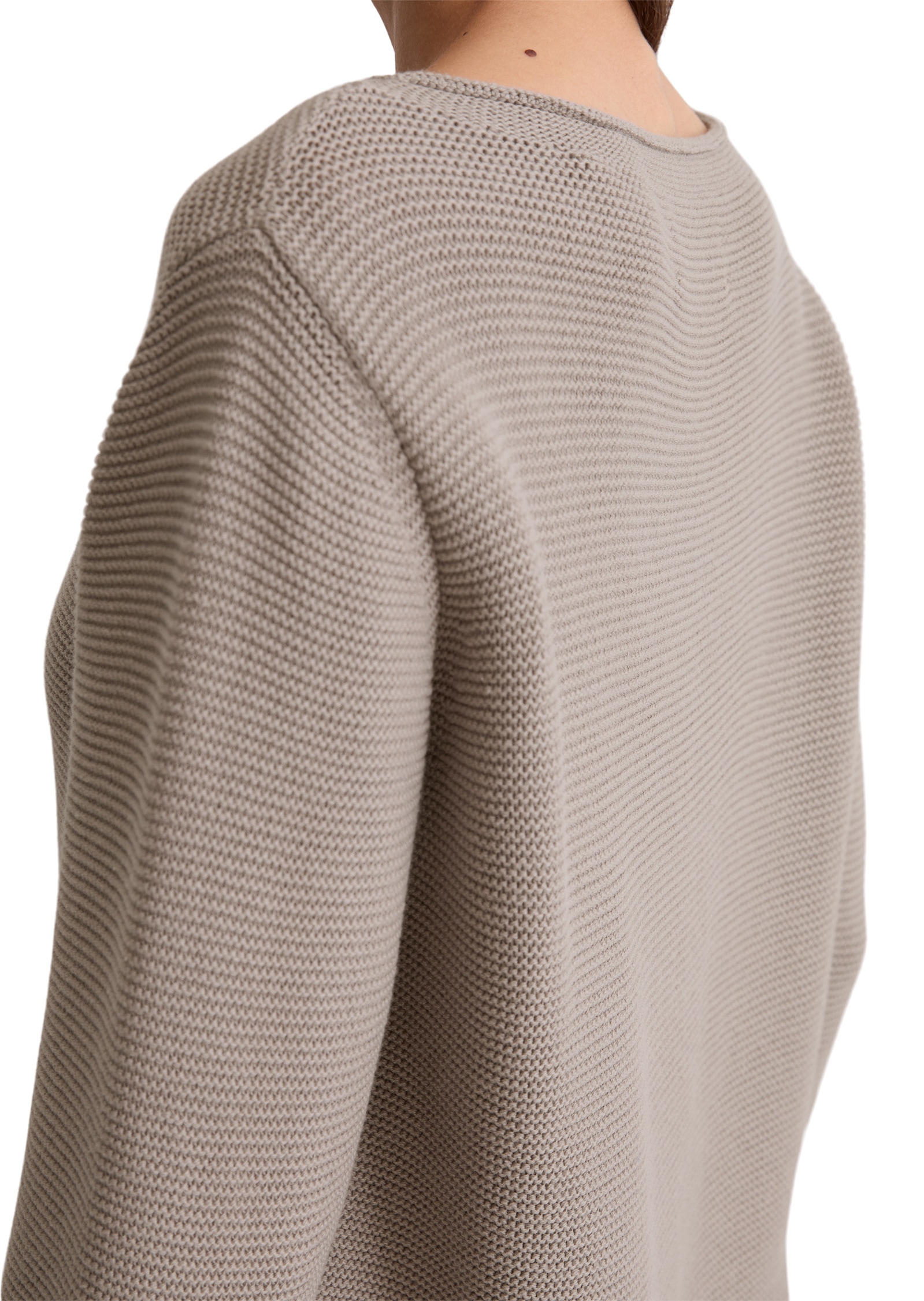 Marc O'Polo Rundhalspullover »aus Organic Cotton«