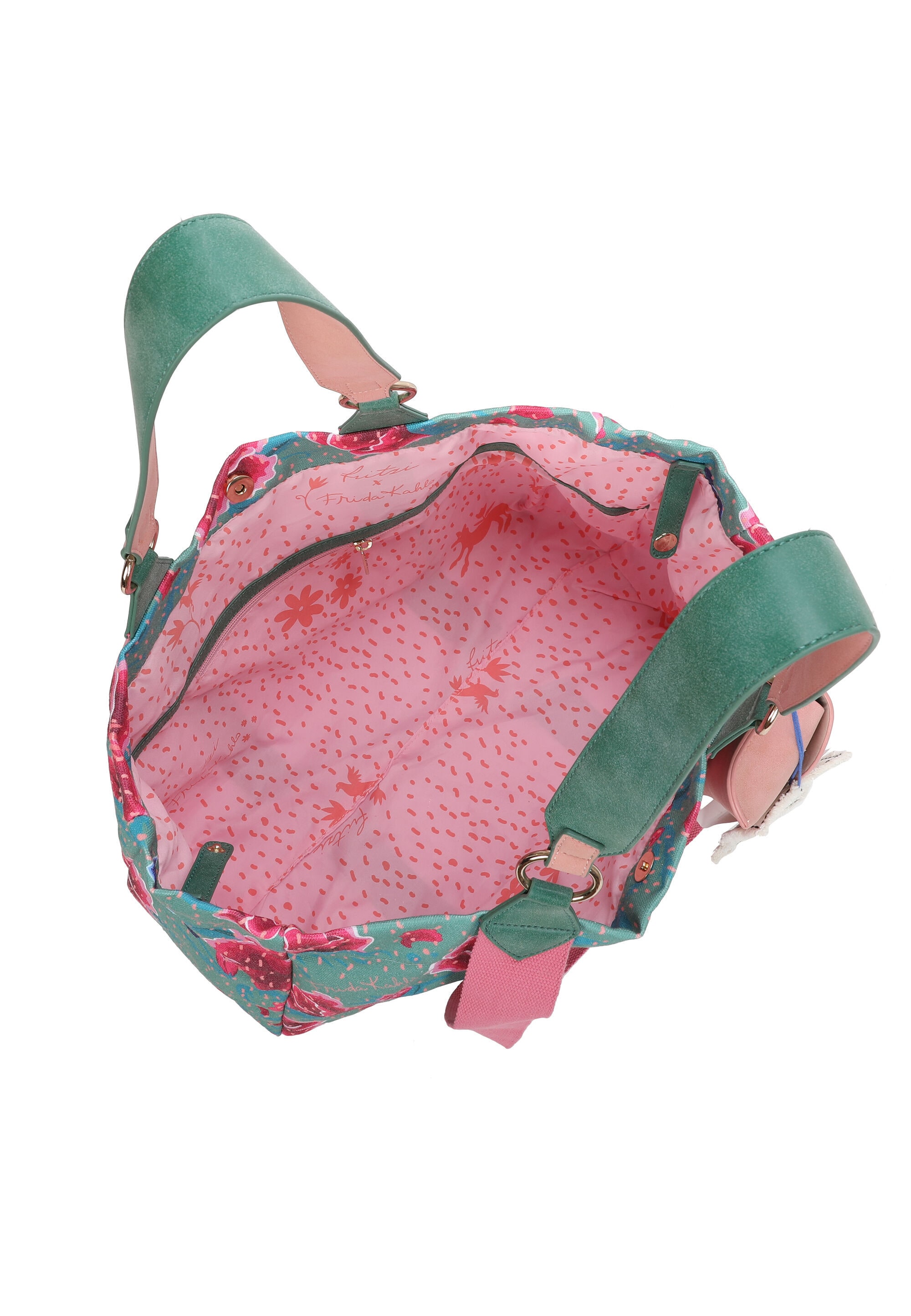 Fritzi aus Preußen Shopper »Fritzi x Frida Kahlo« mit Blumenprint