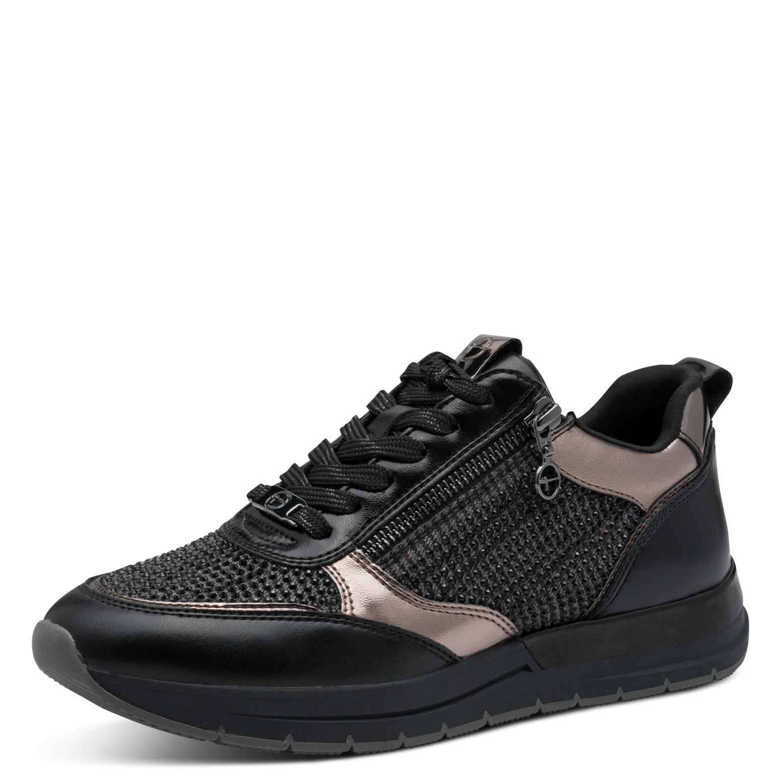 Tamaris Plateausneaker, Freizeitschuh, Halbschuh, Schnürschuh in veganer Ve günstig online kaufen